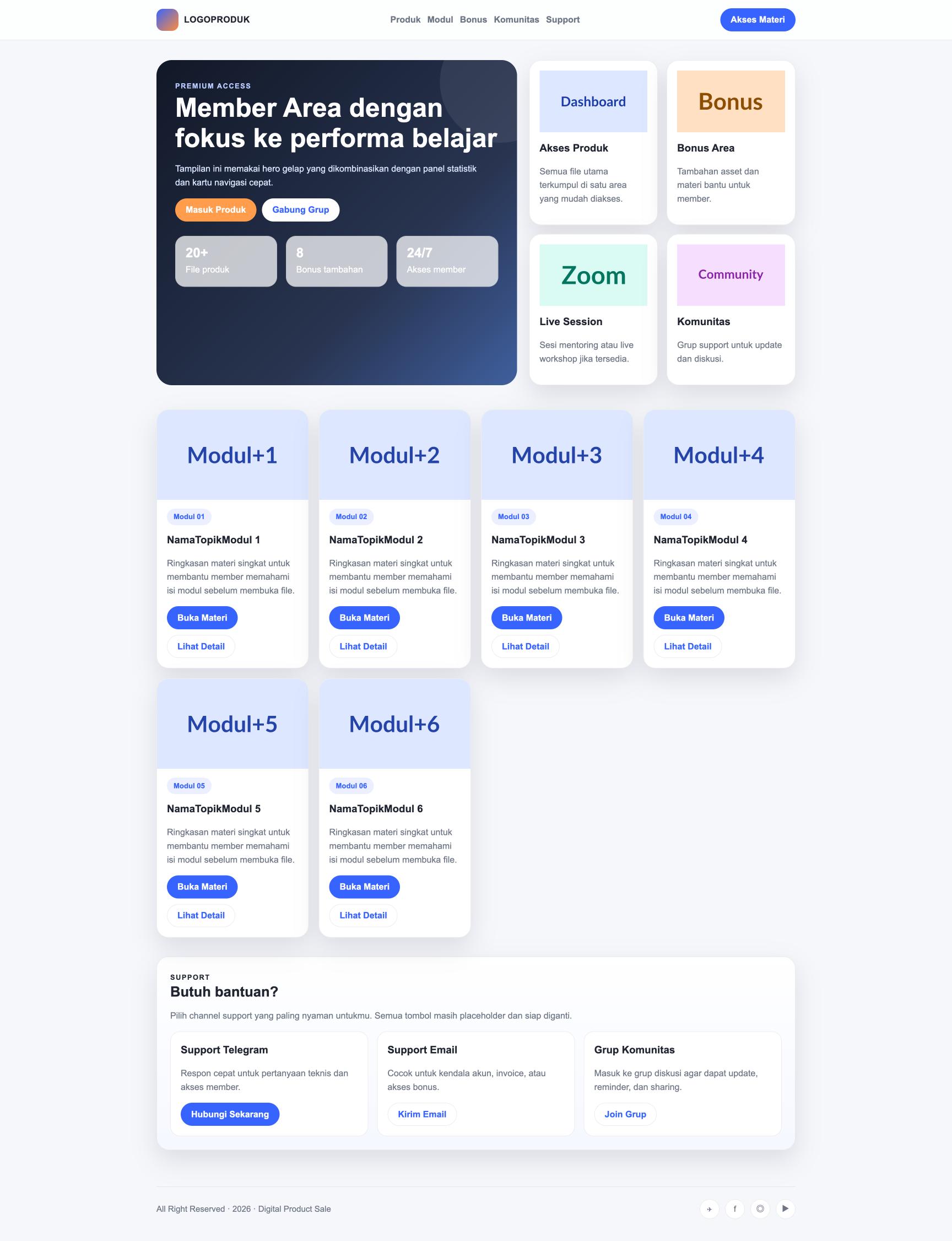 Member Area 42 Hero Mosaic Dark