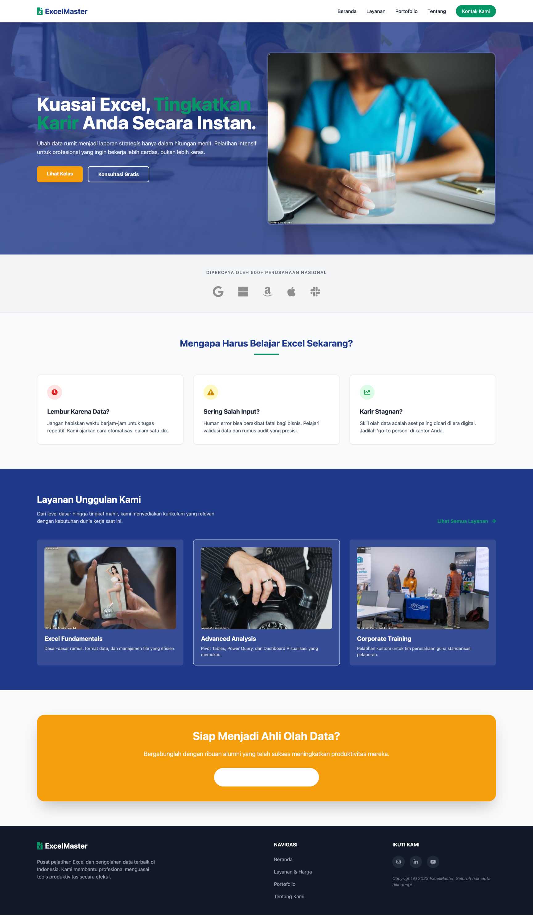 Kursus Excel & Olah Data | Home