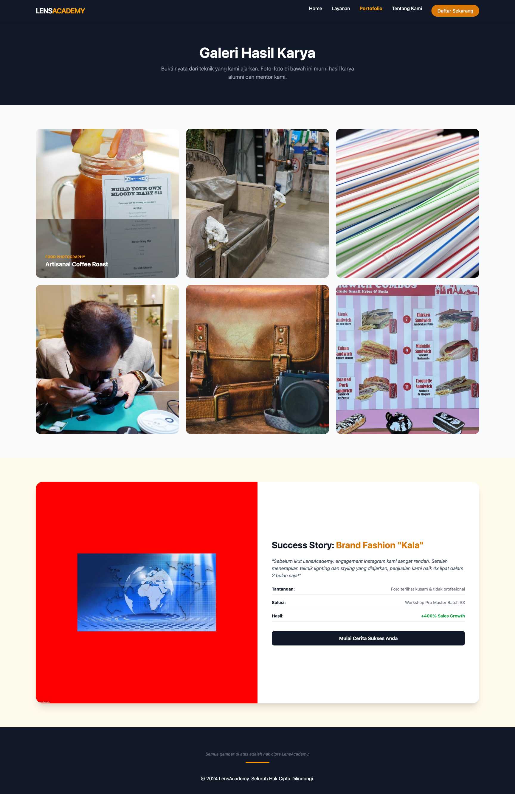 Kursus Fotografi Produk | Portfolio