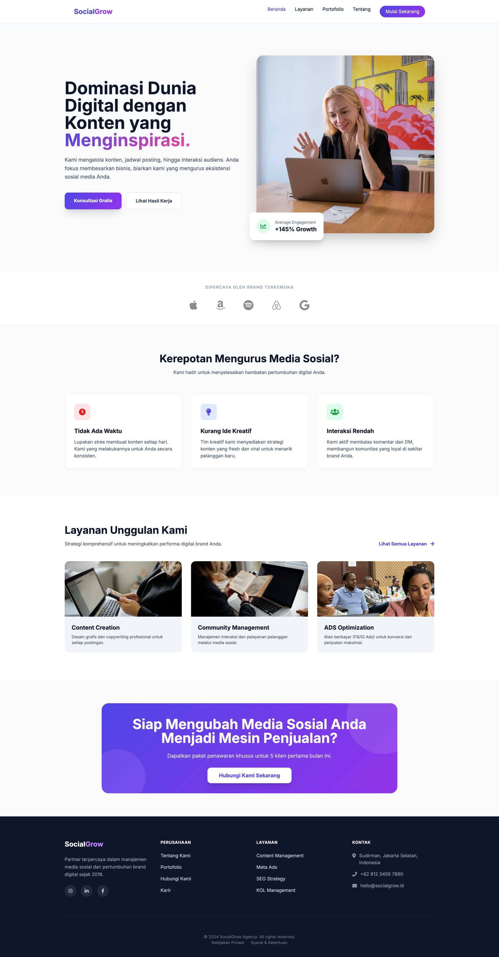 Agensi Social Media Management | Home
