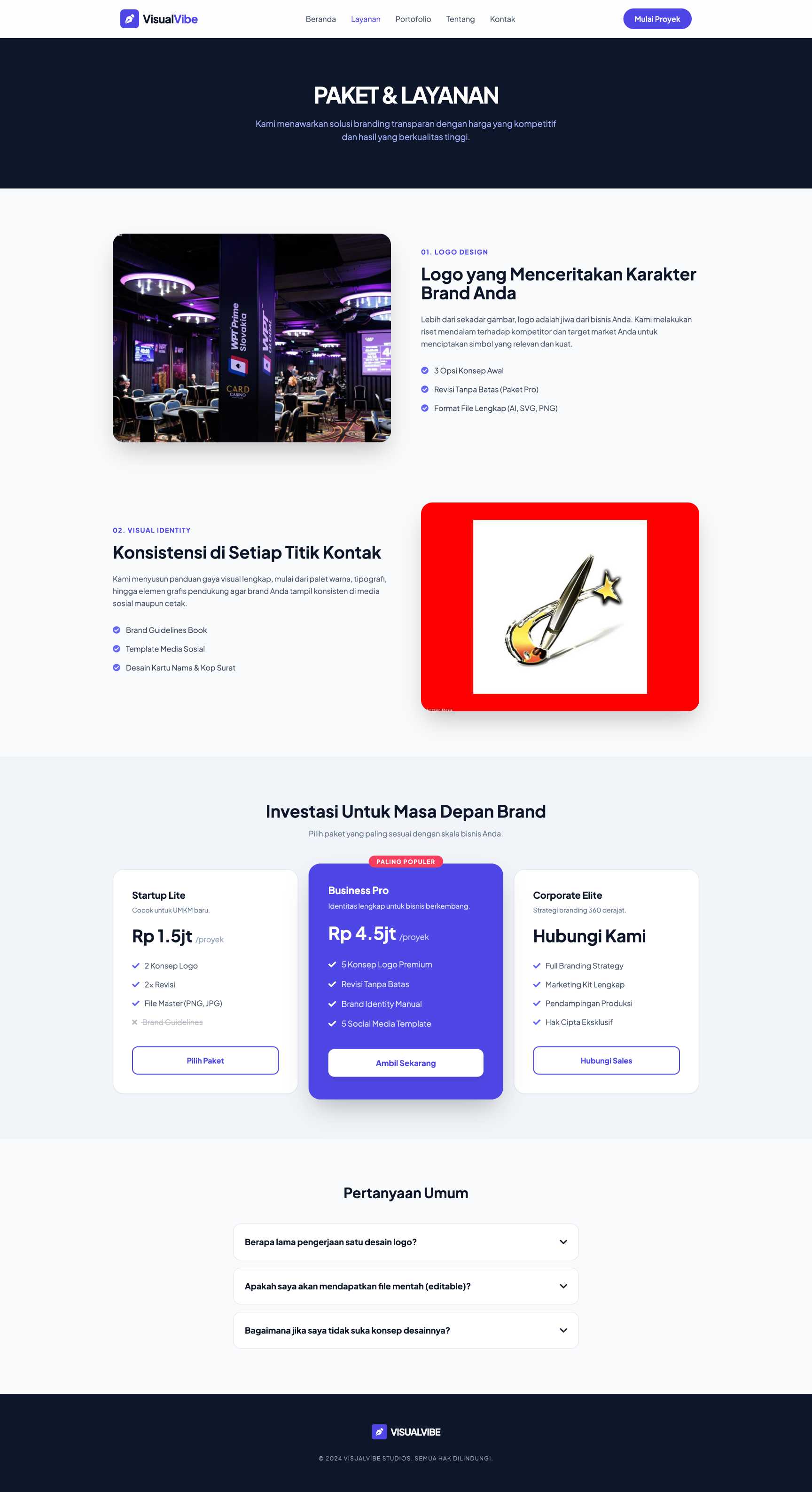 Jasa Desain Grafis & Branding | Service