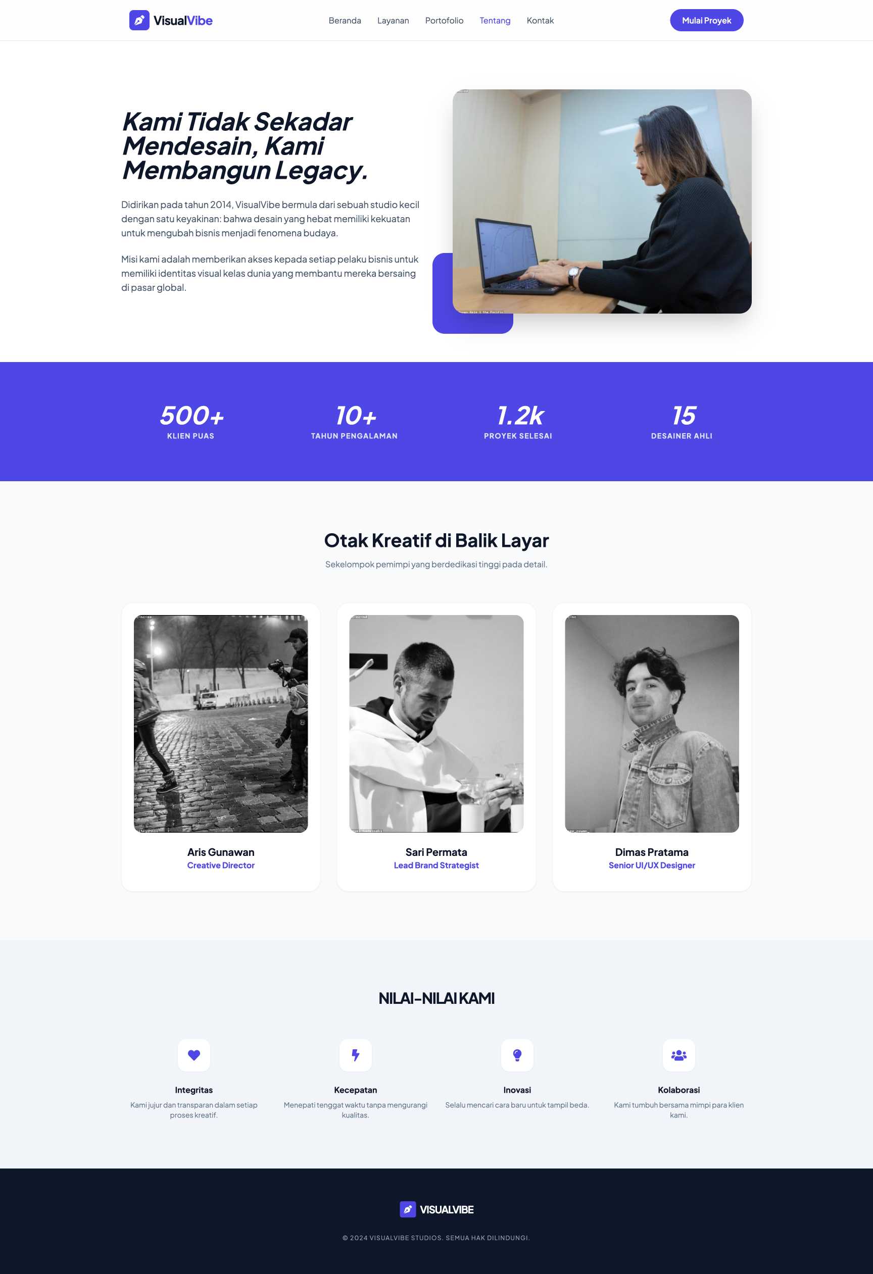 Jasa Desain Grafis & Branding | About