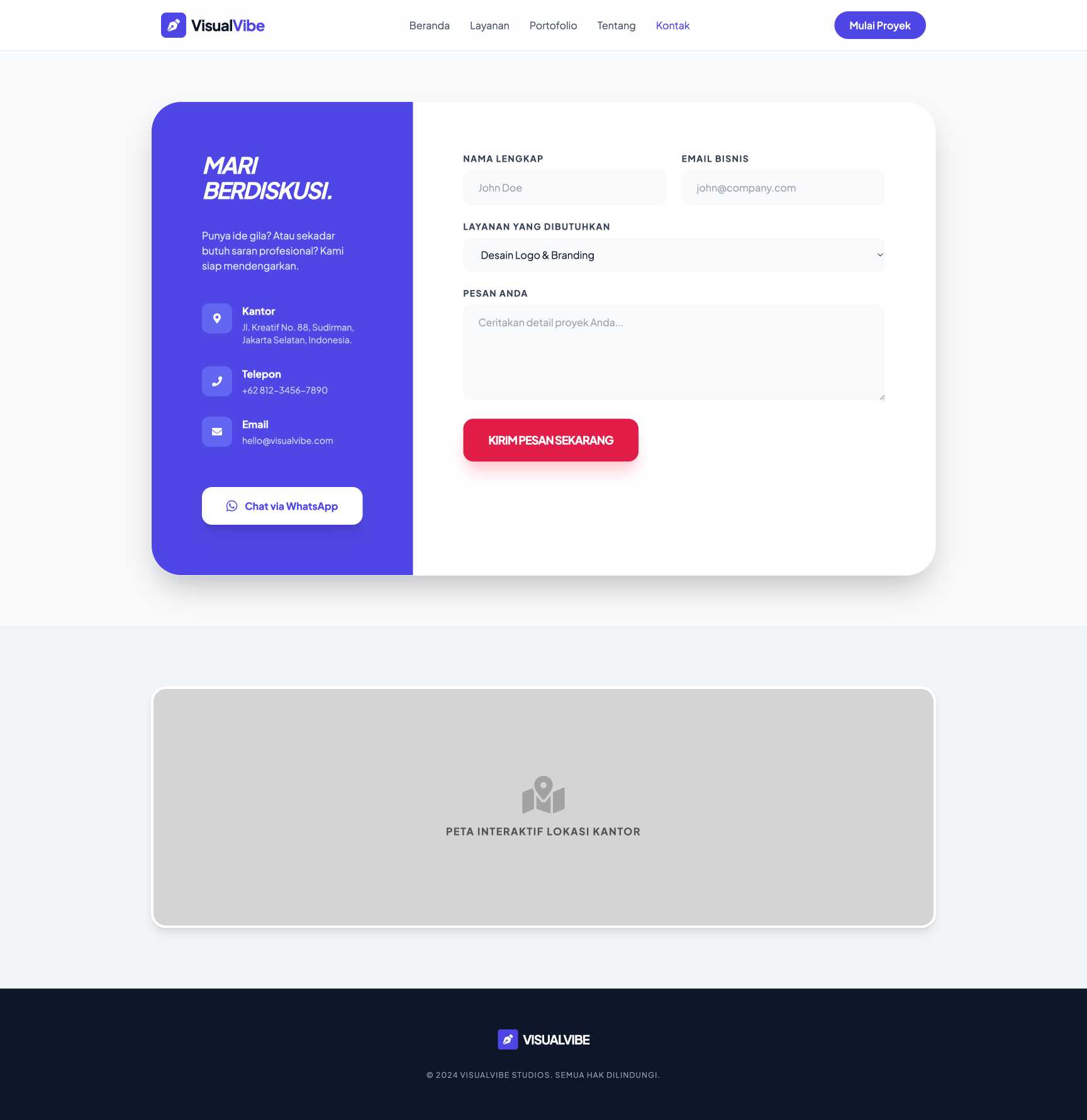 Jasa Desain Grafis & Branding | Contact