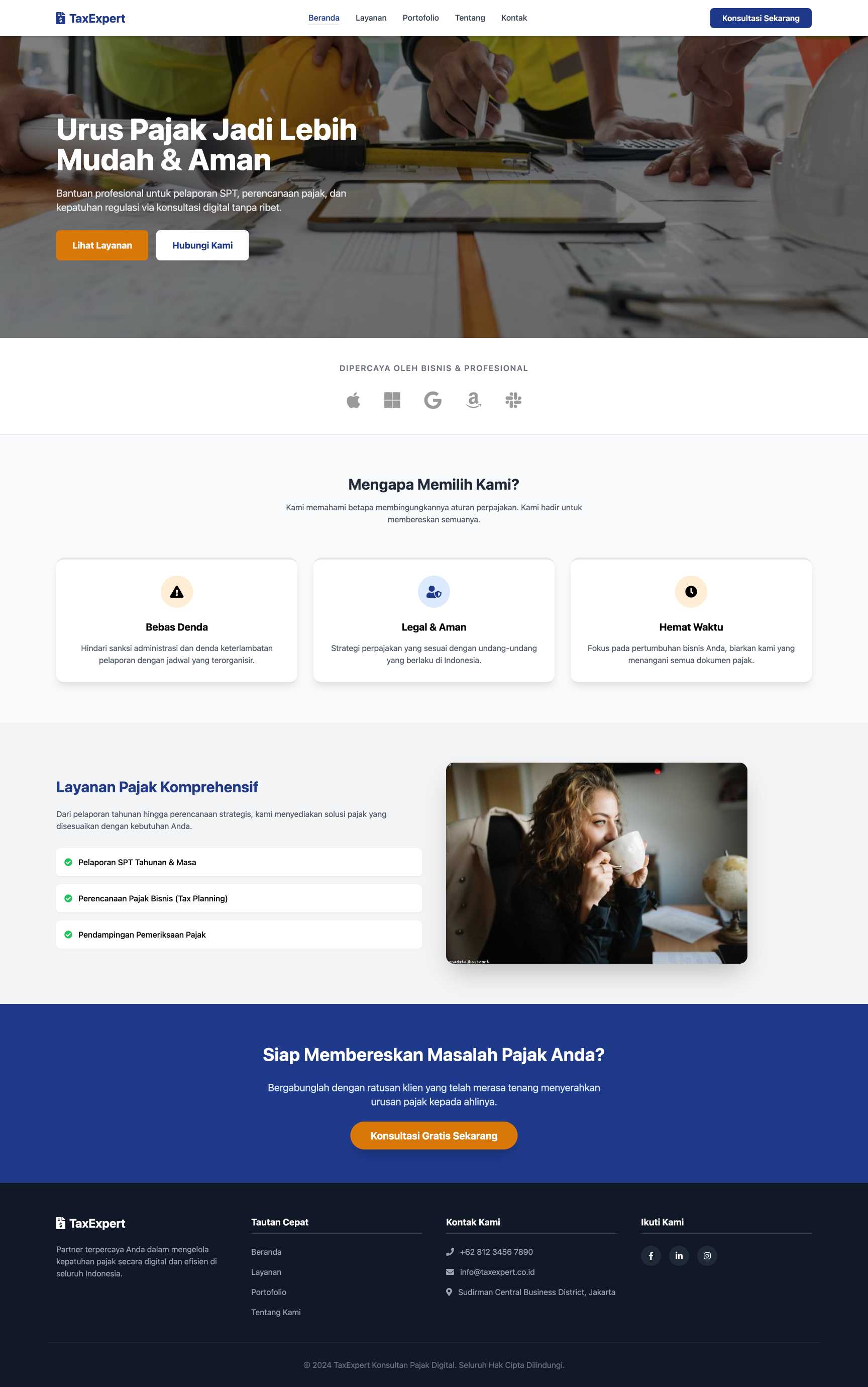 Jasa Konsultan Pajak Online | Home