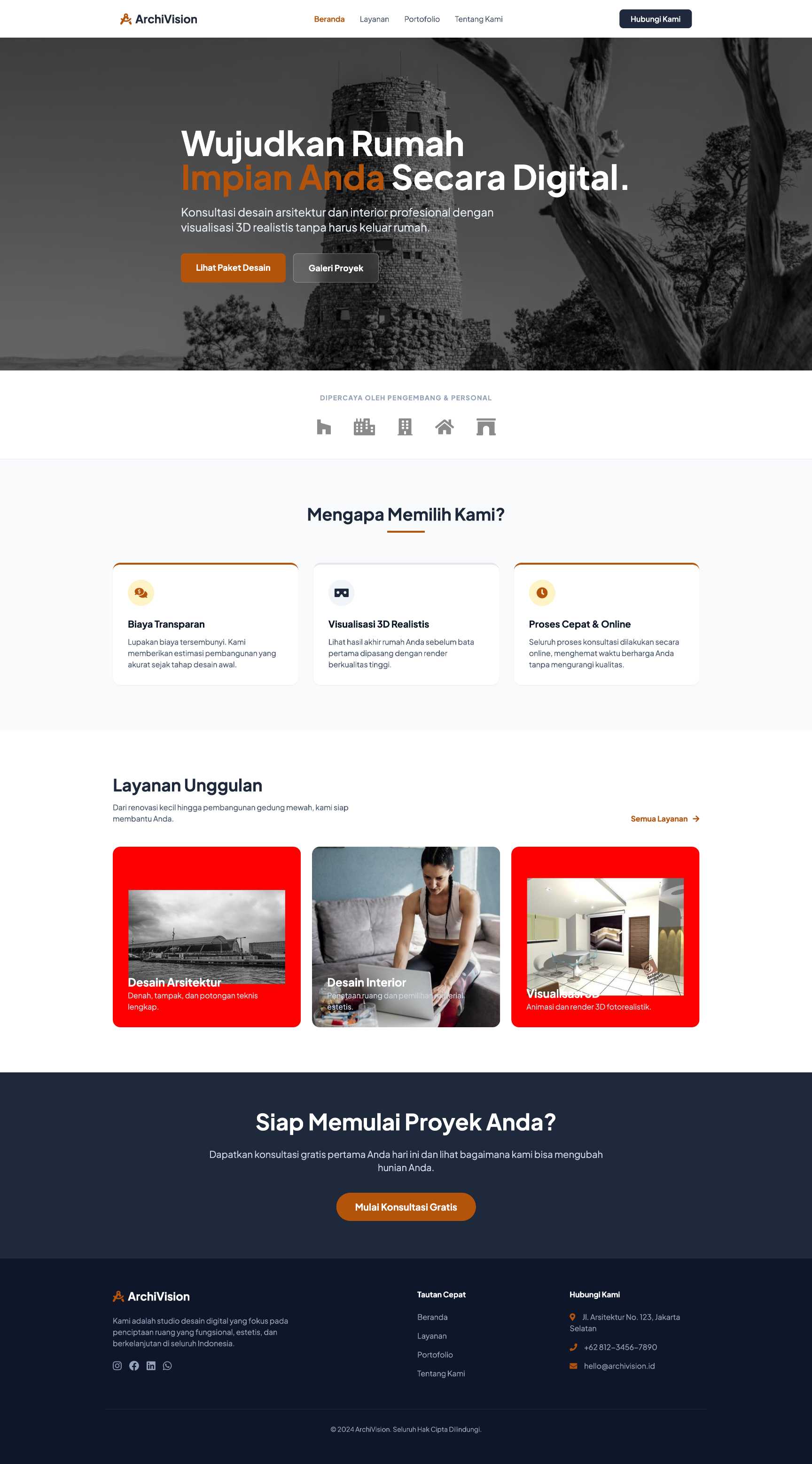 Jasa Arsitek & Desain Interior | Home