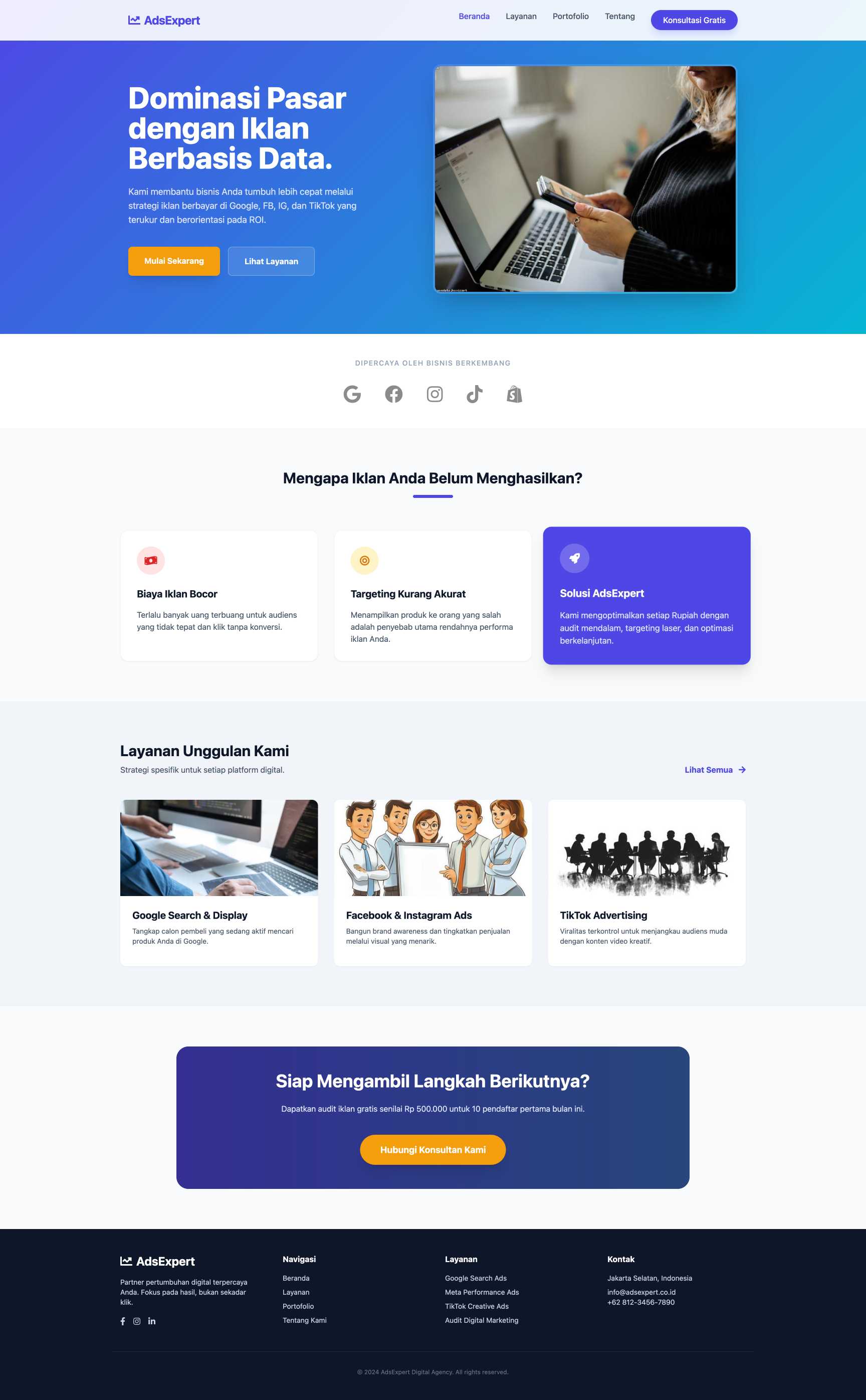 Jasa Digital Ads Specialist | Home