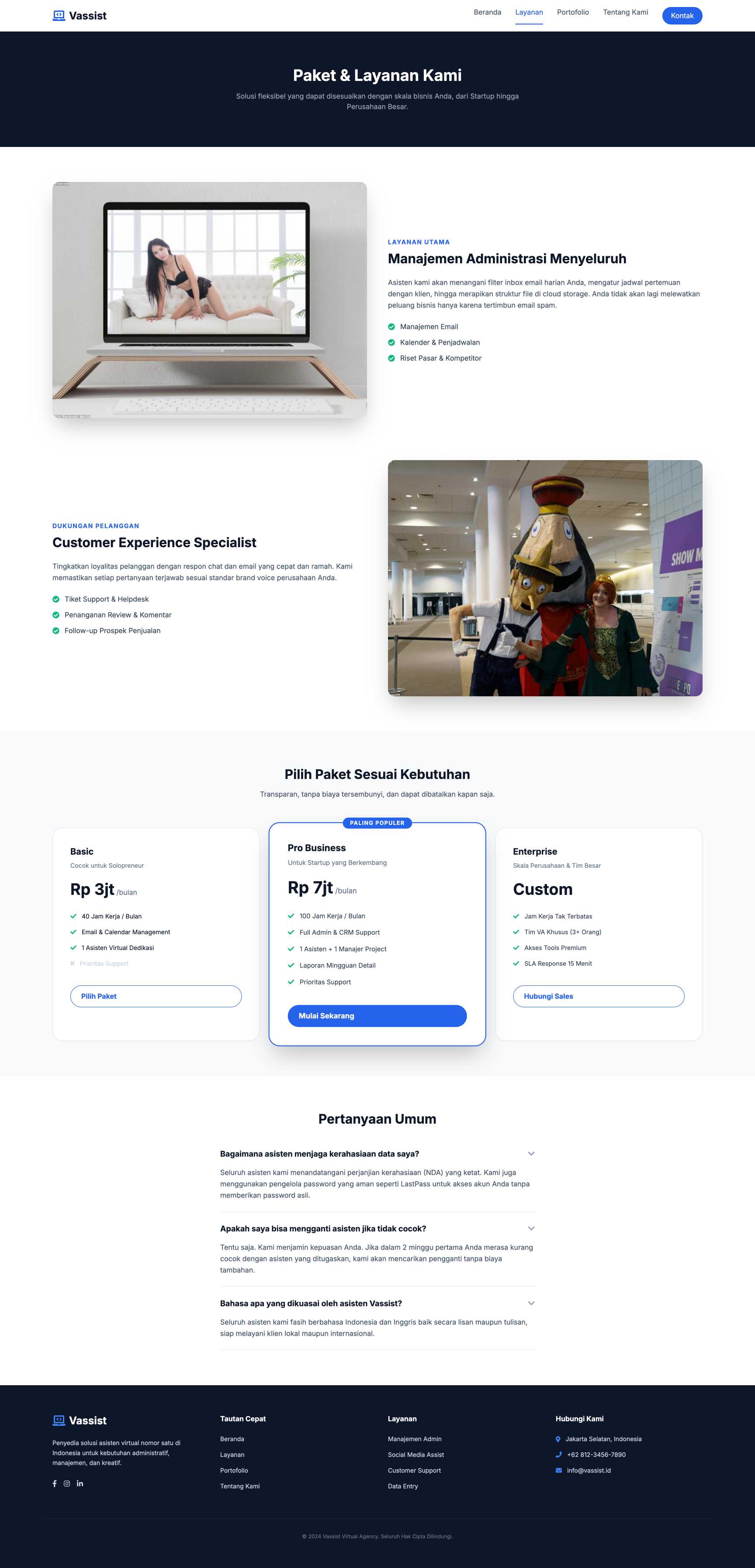 Virtual Assistant Agency | Service
