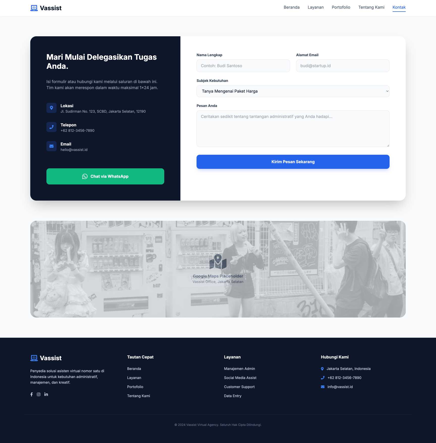 Virtual Assistant Agency | Contact