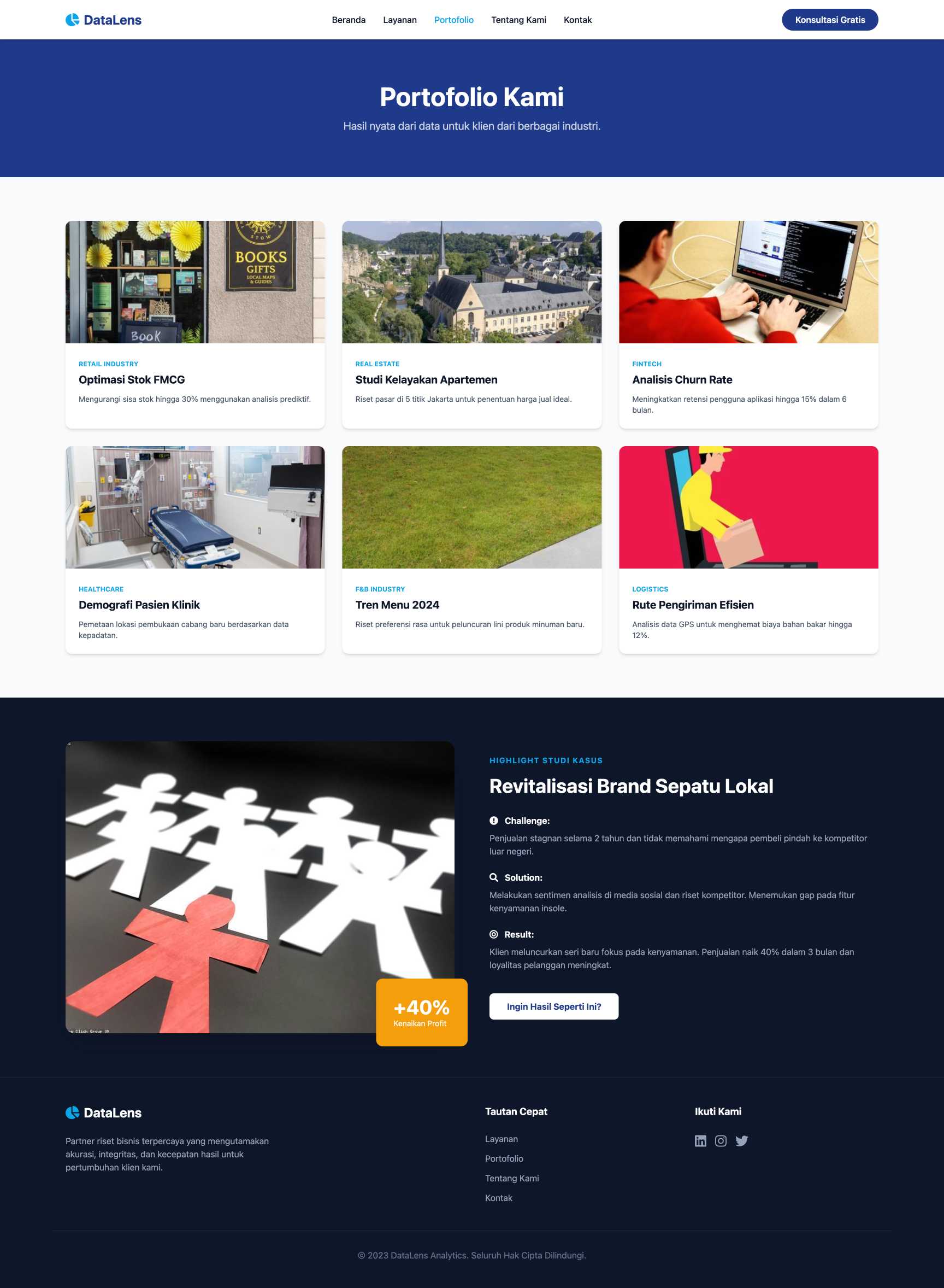 Jasa Data Analytics & Research | Portfolio