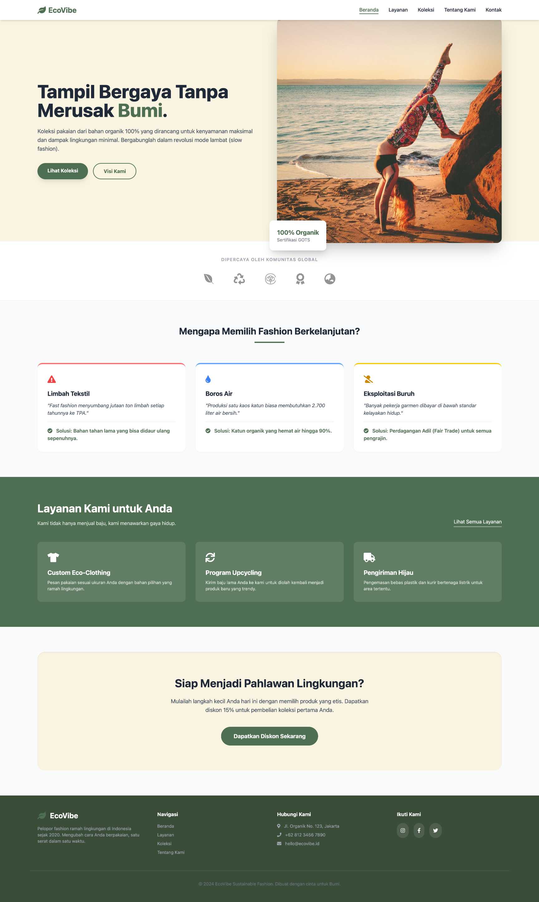 Toko Fashion Sustainable | Home