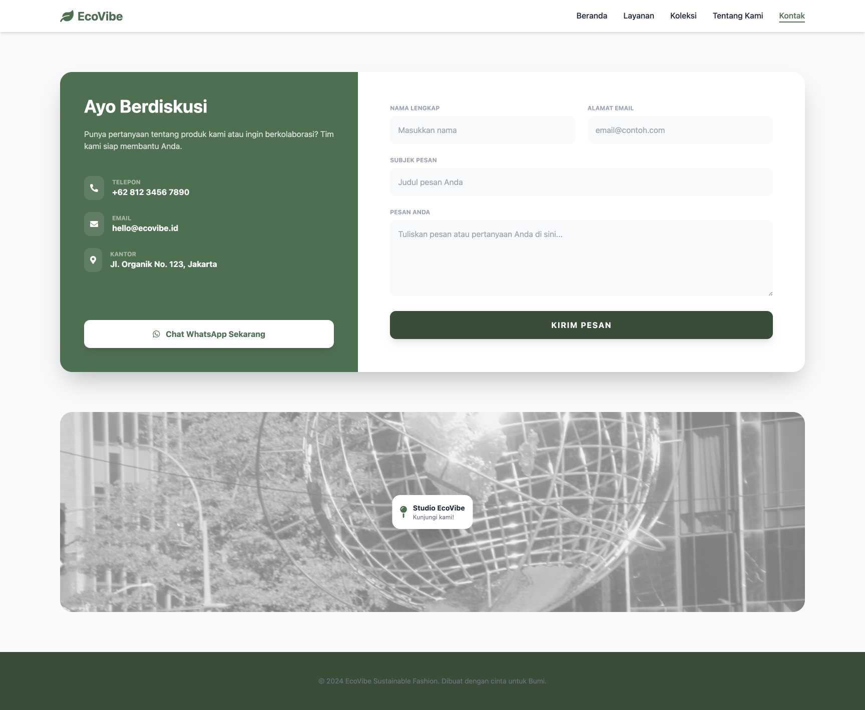 Toko Fashion Sustainable | Contact