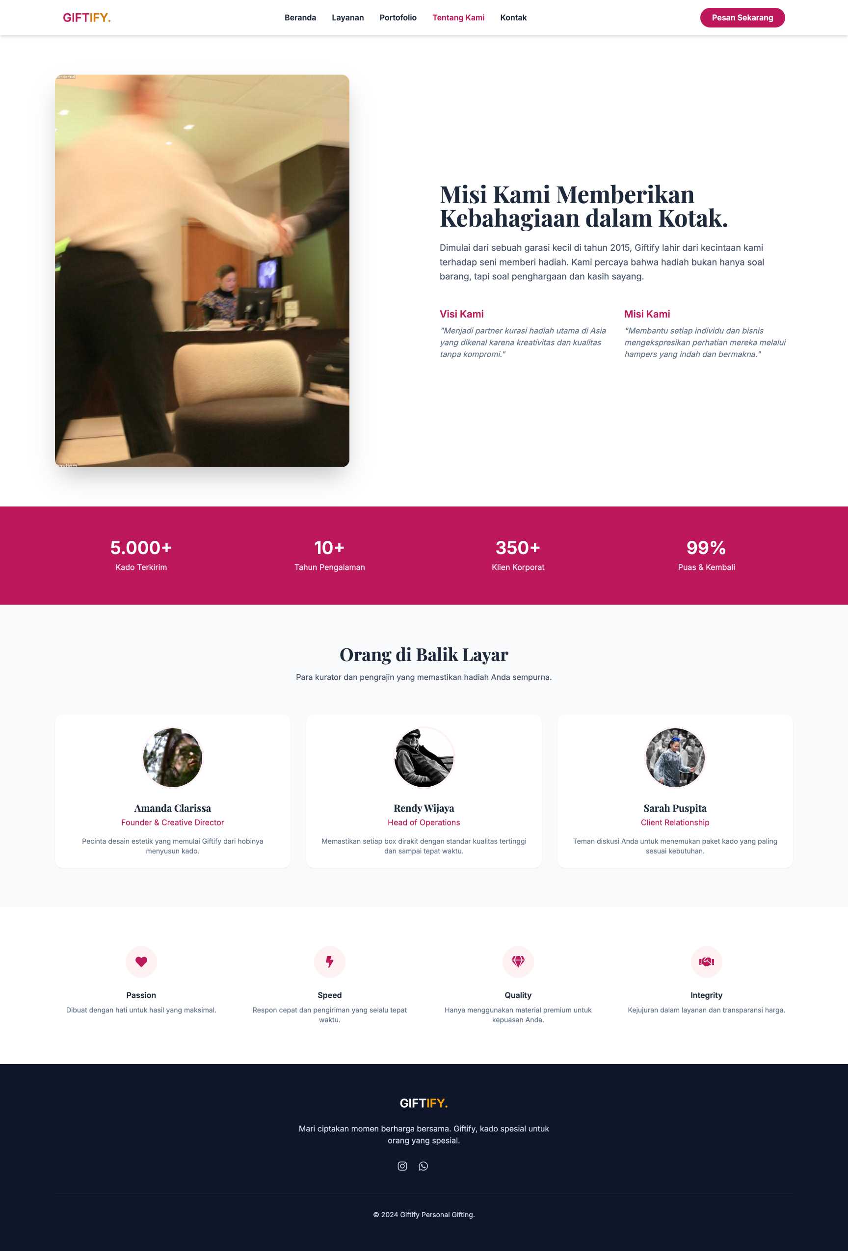 Custom Hampers & Gift Box | About