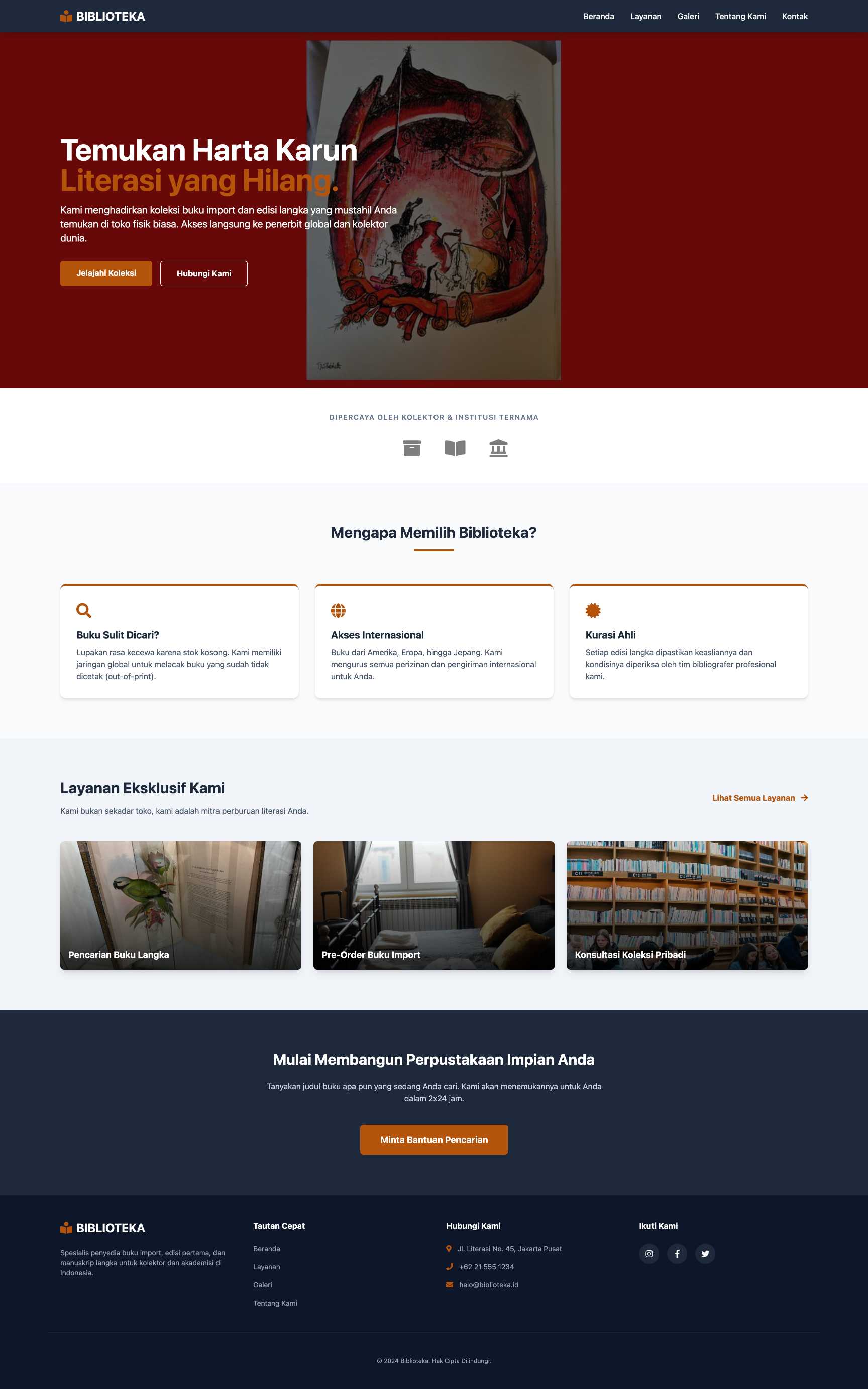 Toko Buku Import & Langka | Home