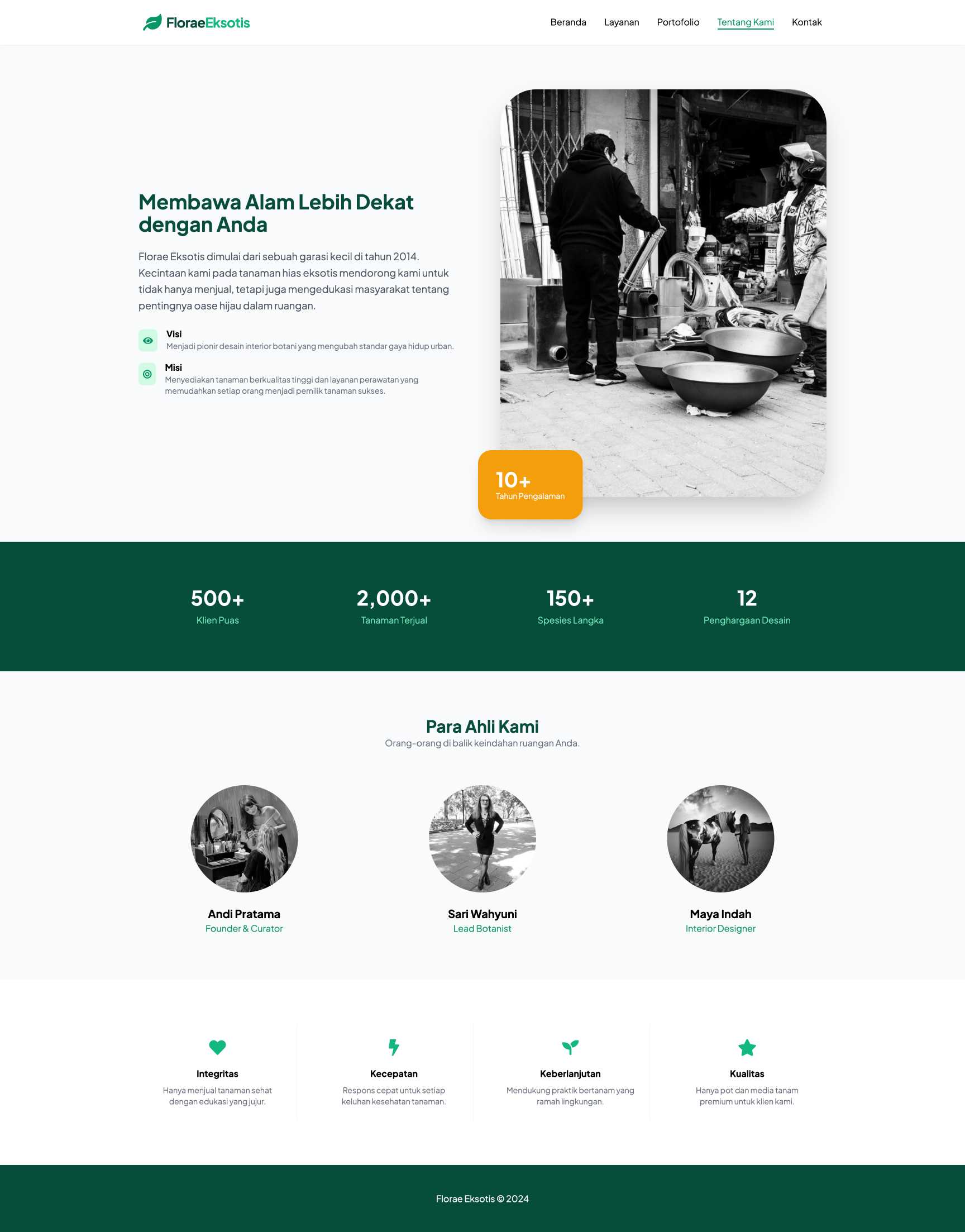 Penjualan Tanaman Hias Eksotis | About