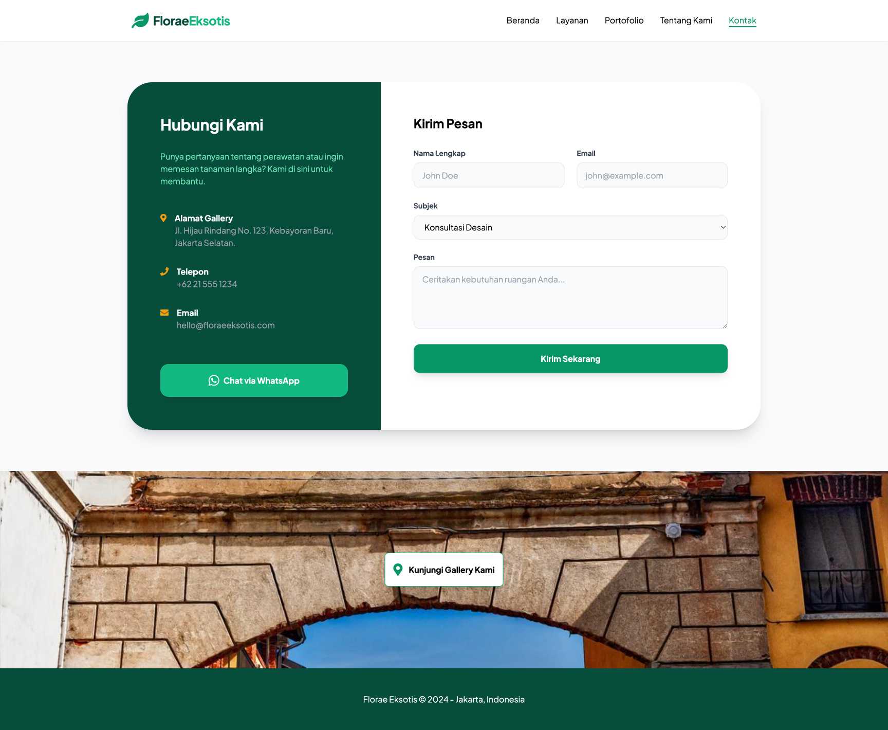 Penjualan Tanaman Hias Eksotis | Contact
