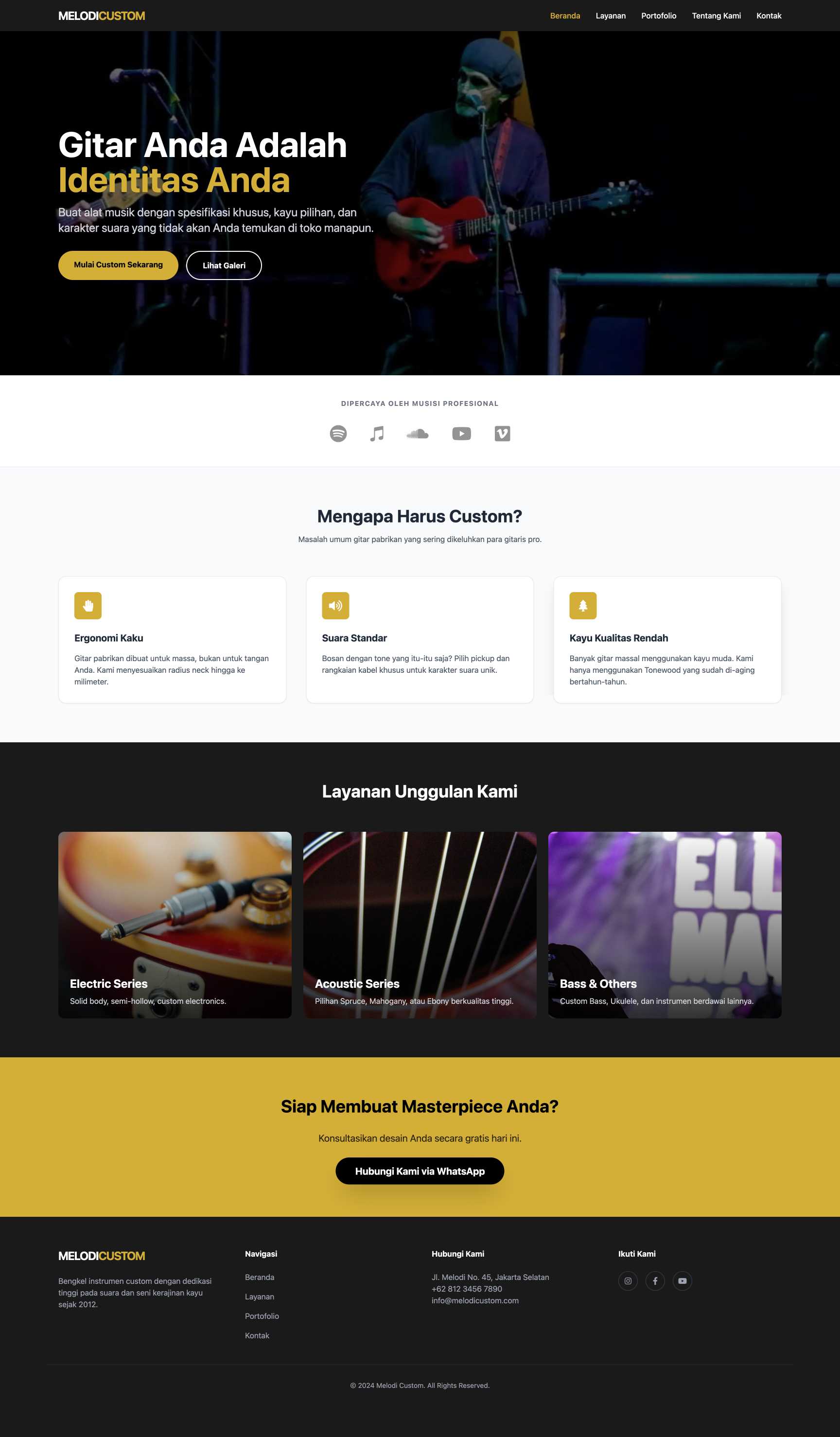 Toko Alat Musik Custom | Home
