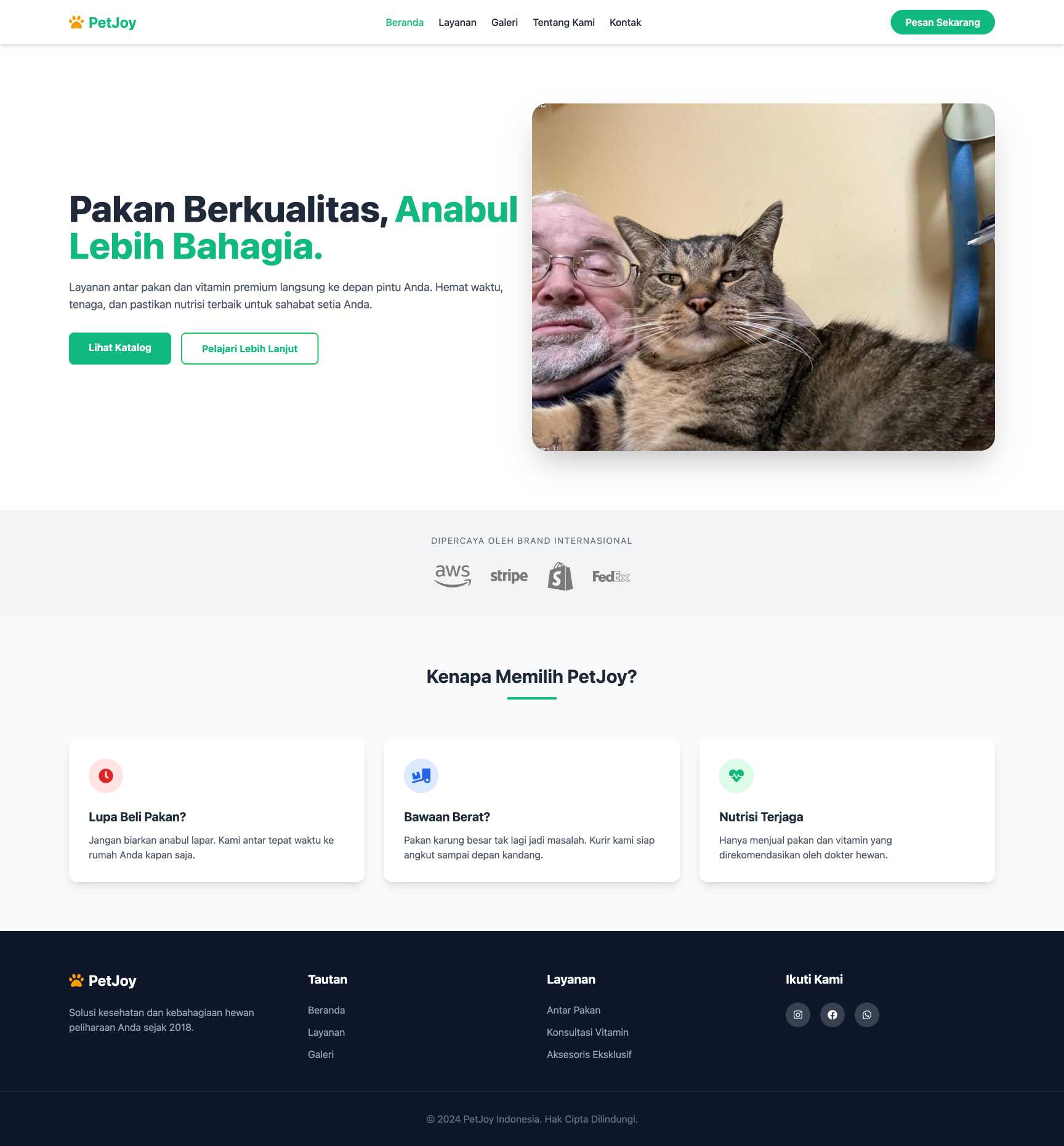 Toko Pakan & Aksesoris Hewan (Pet Shop) | Home