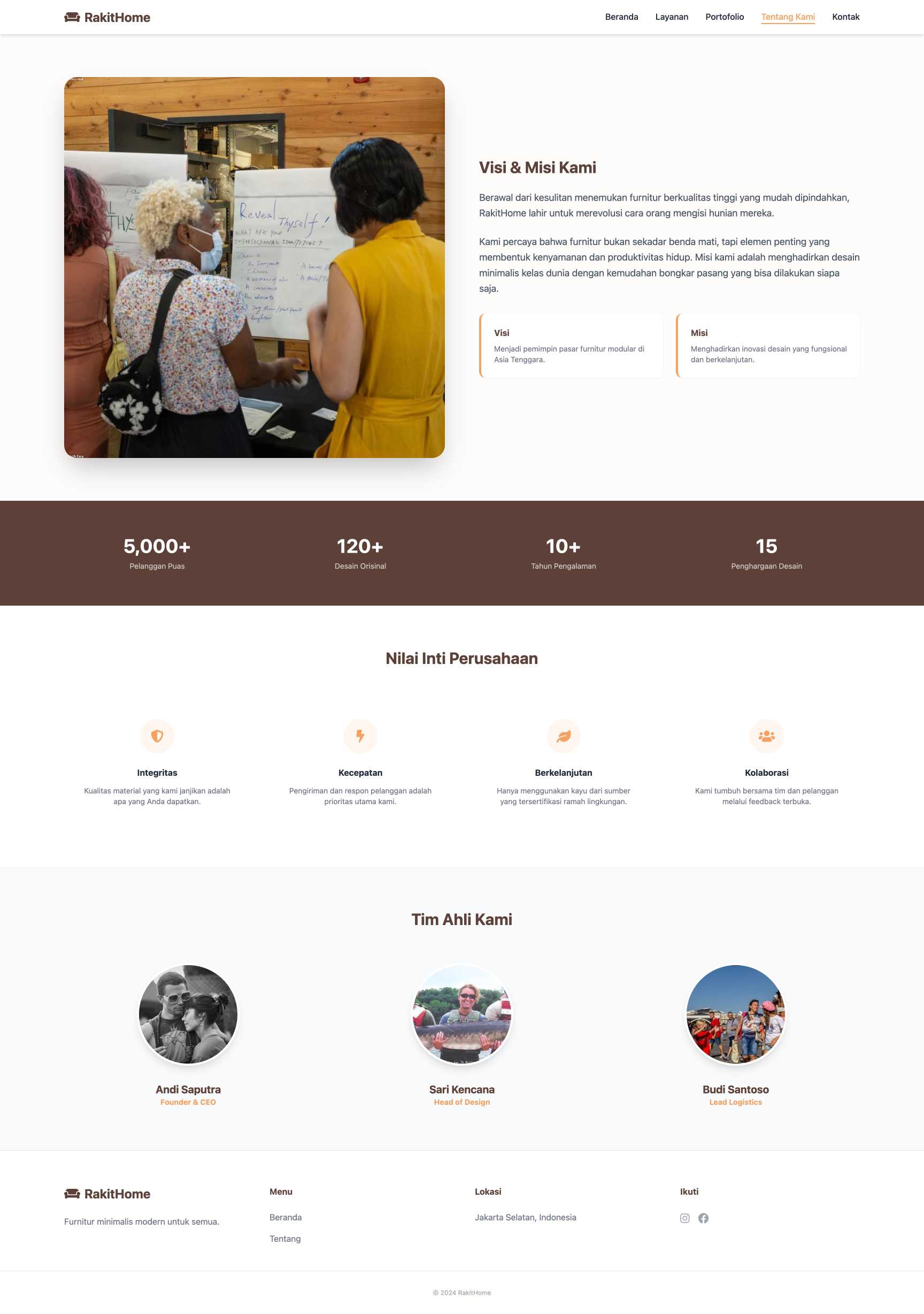 Penjualan Perabot Rumah Knockdown | About