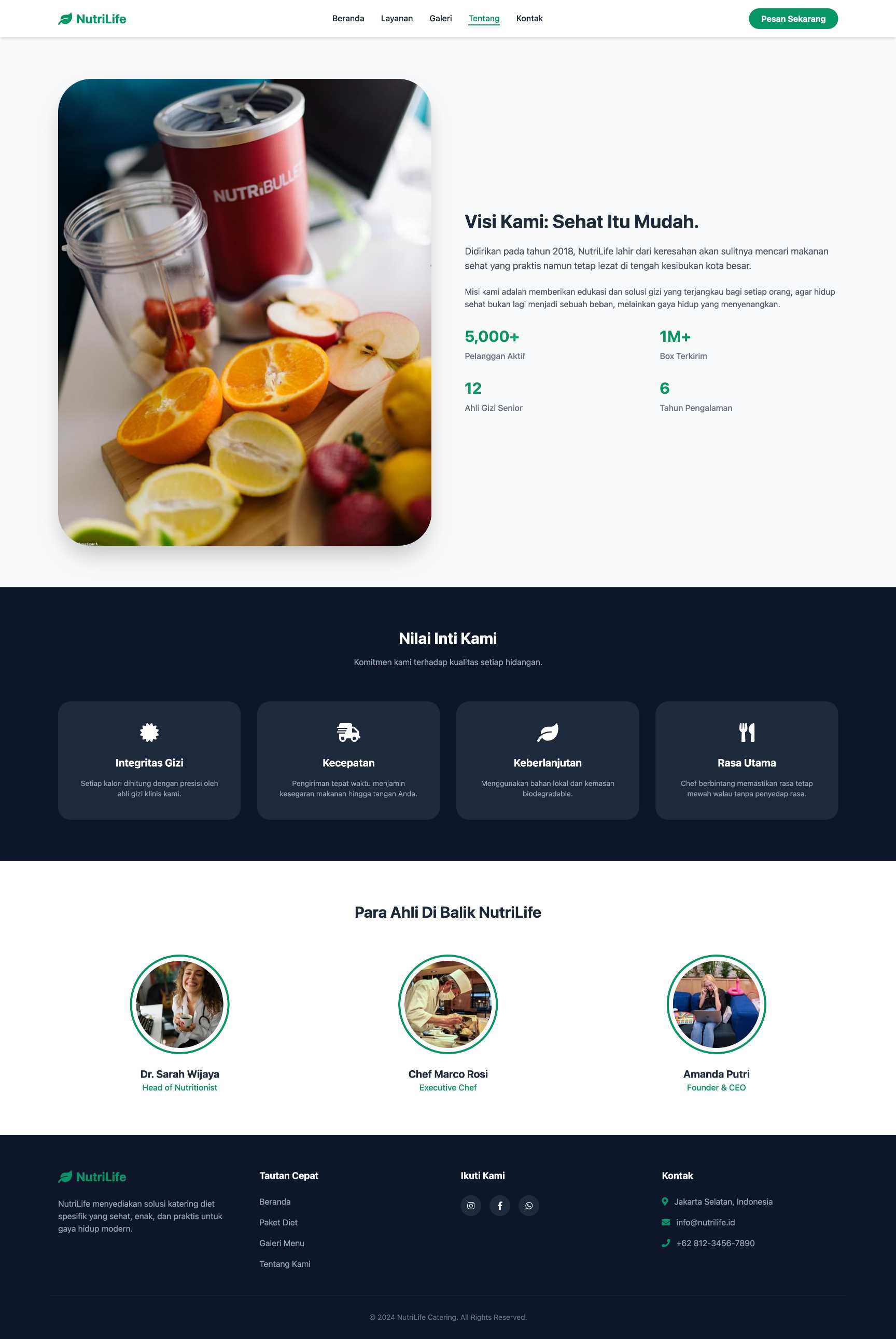 Catering Diet Spesifik (Keto/Mayo/Vegan) | About