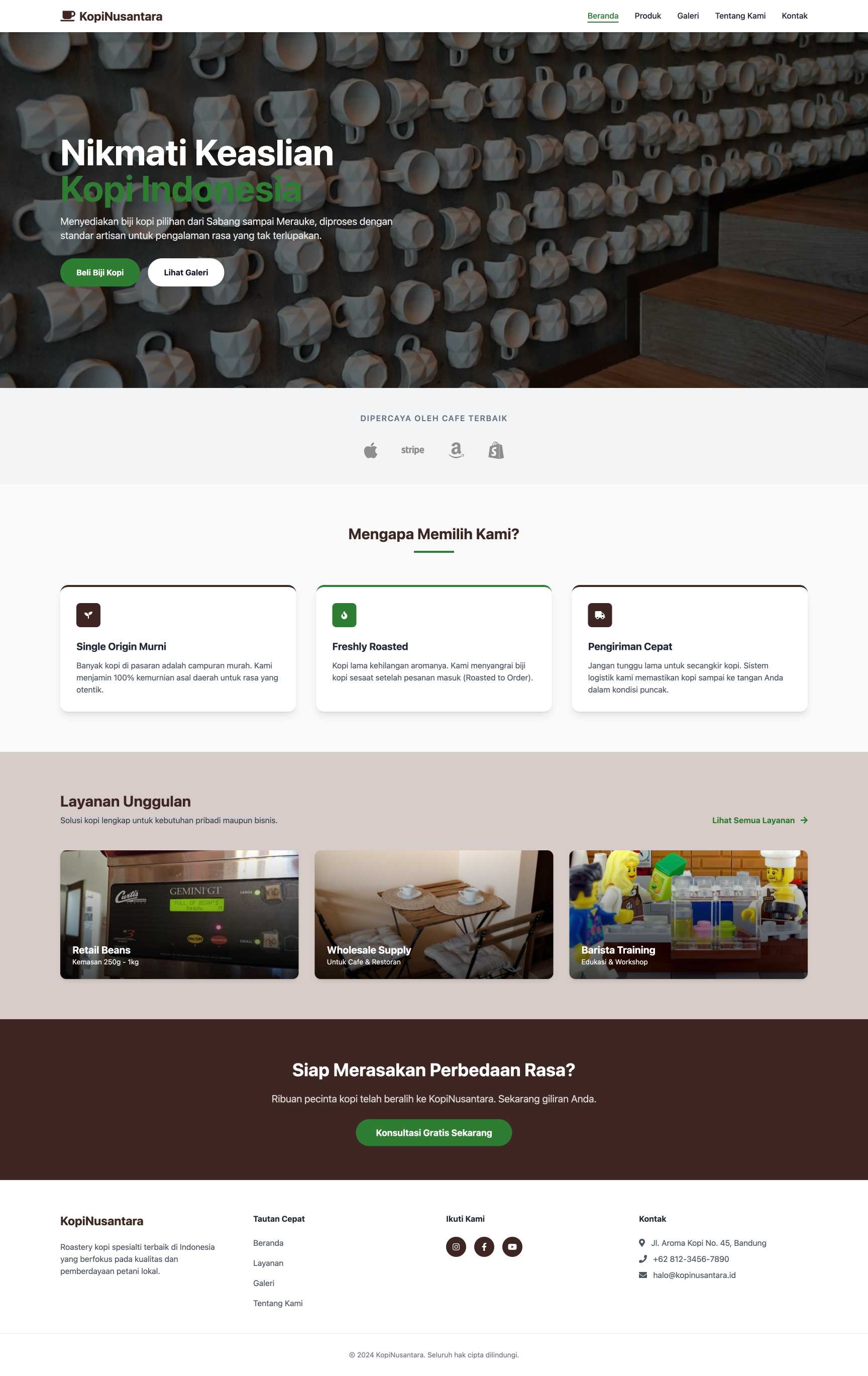 Specialty Coffee Roastery Online | Home