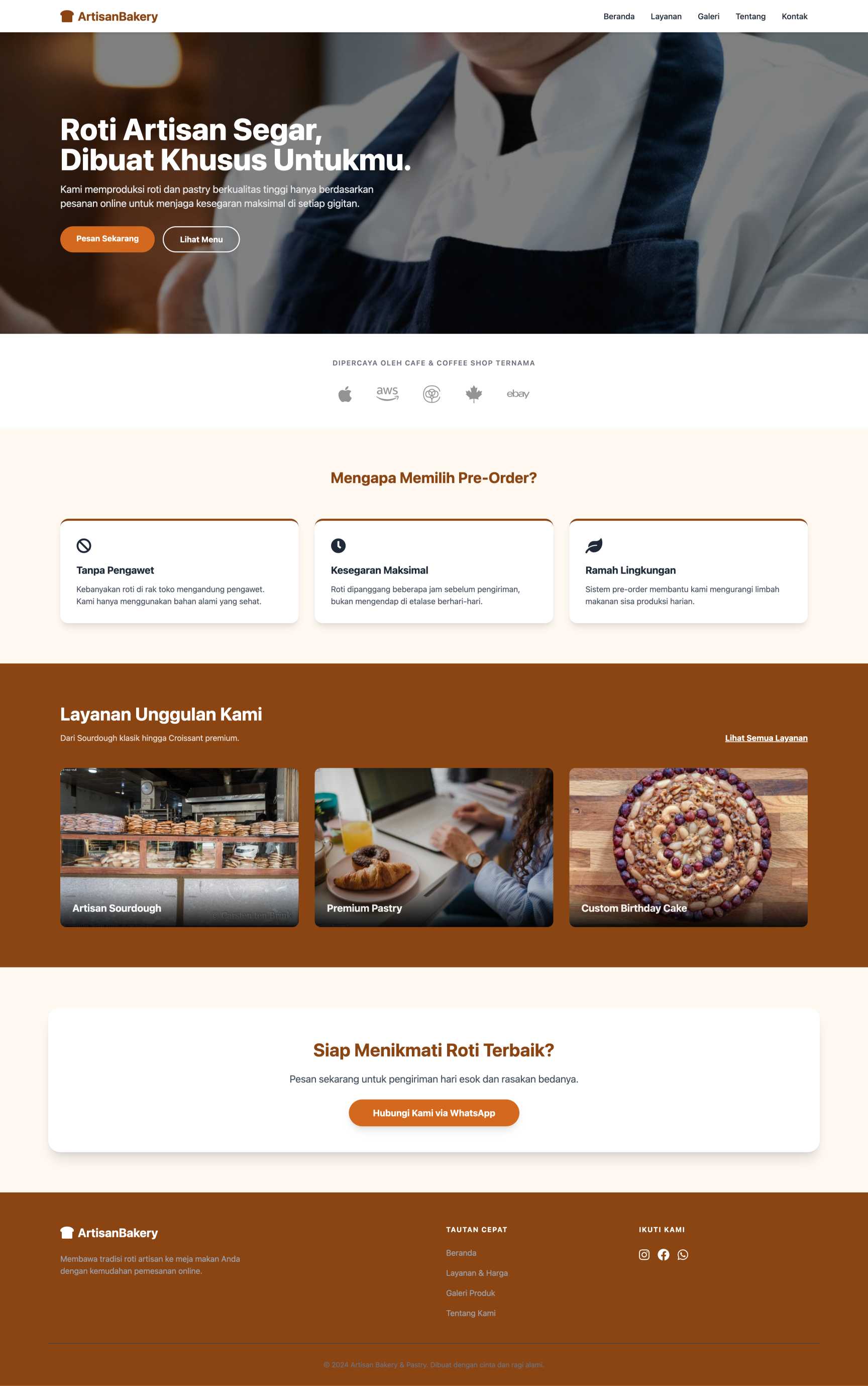 Bakery & Pastry Pre-Order | Home