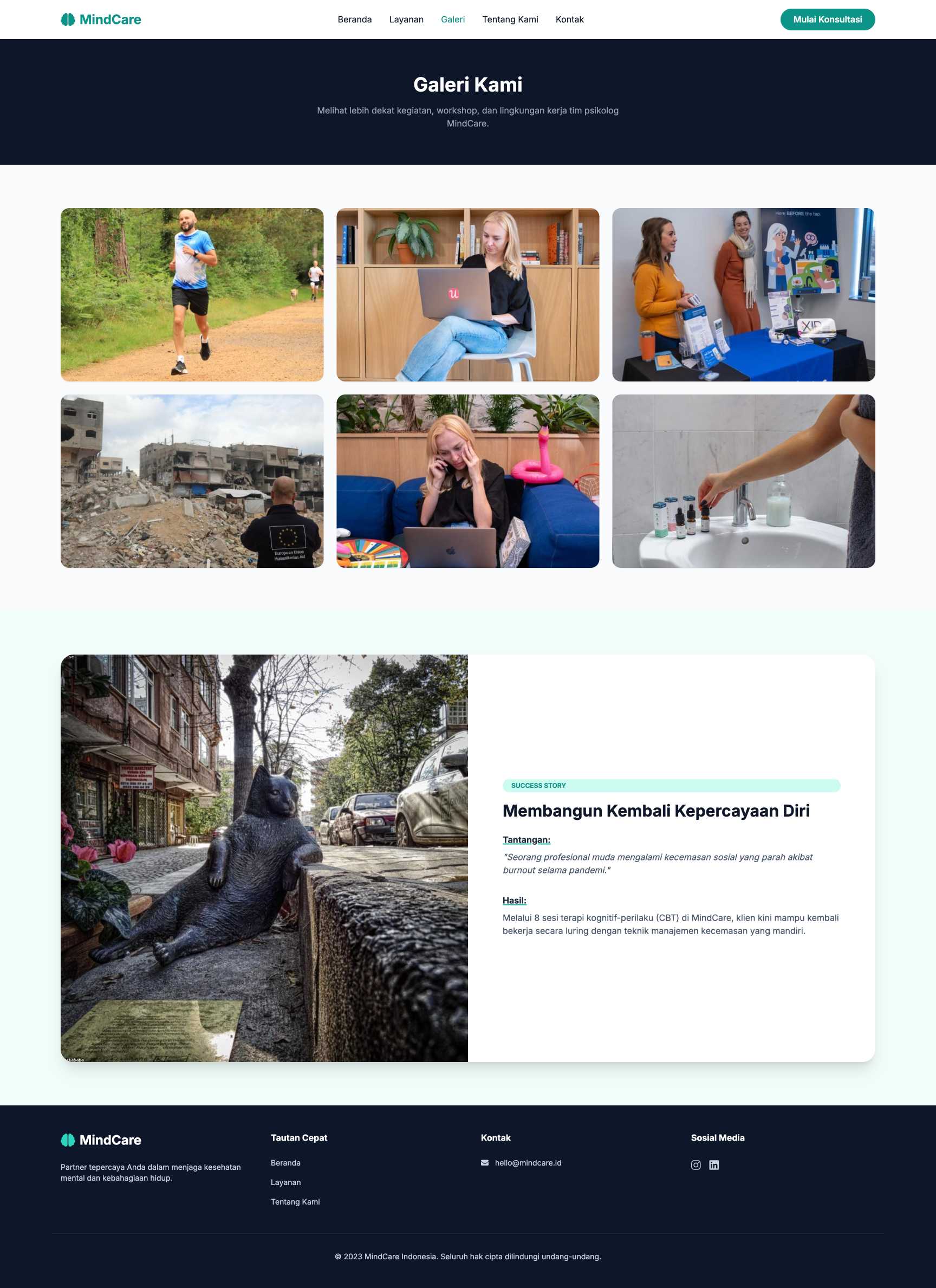 Platform Telekonsultasi Psikologi | Portfolio