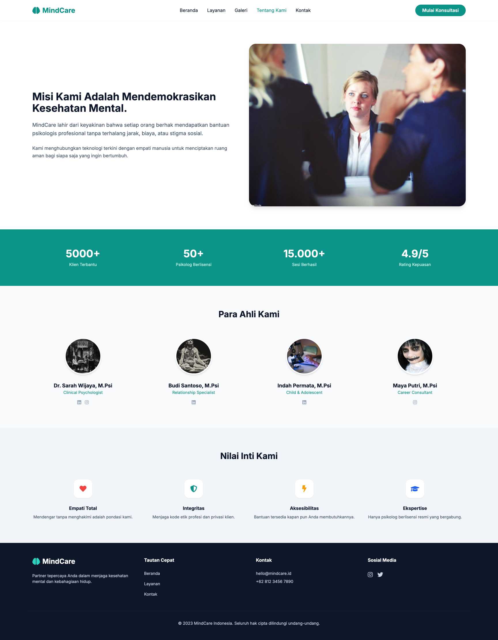 Platform Telekonsultasi Psikologi | About