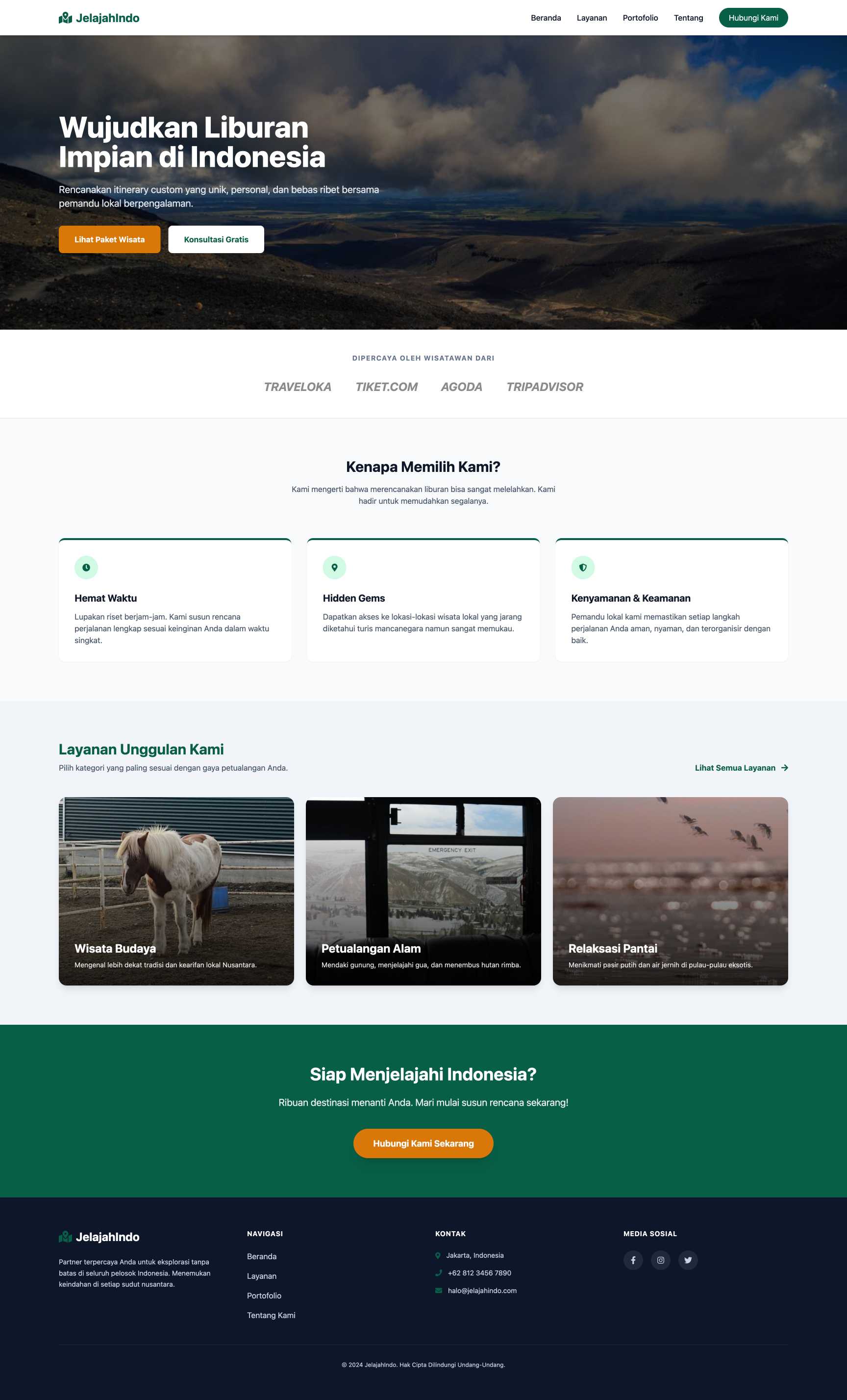 Travel Planner & Tour Guide Lokal | Home