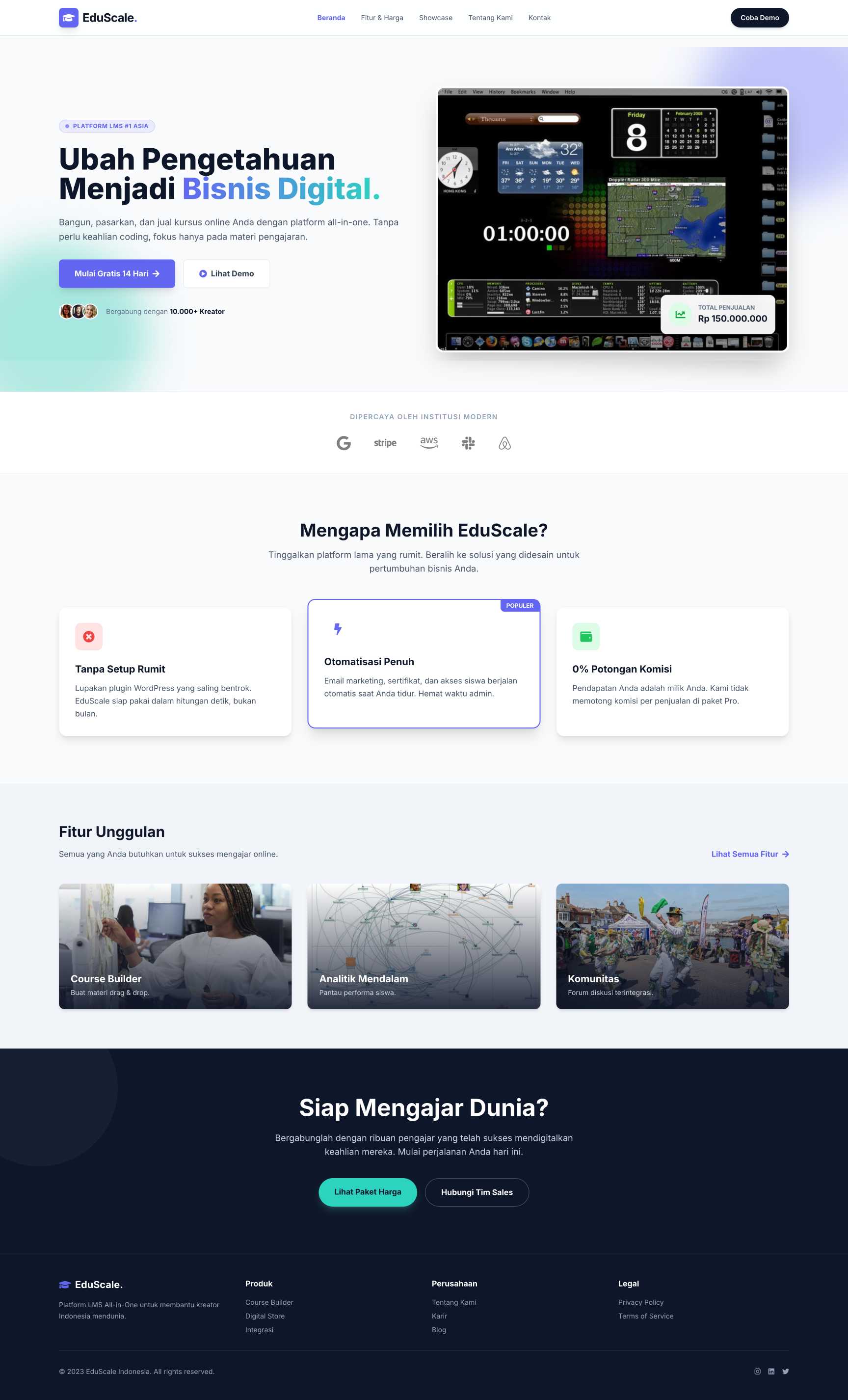 SaaS Learning Management System (LMS) | Home