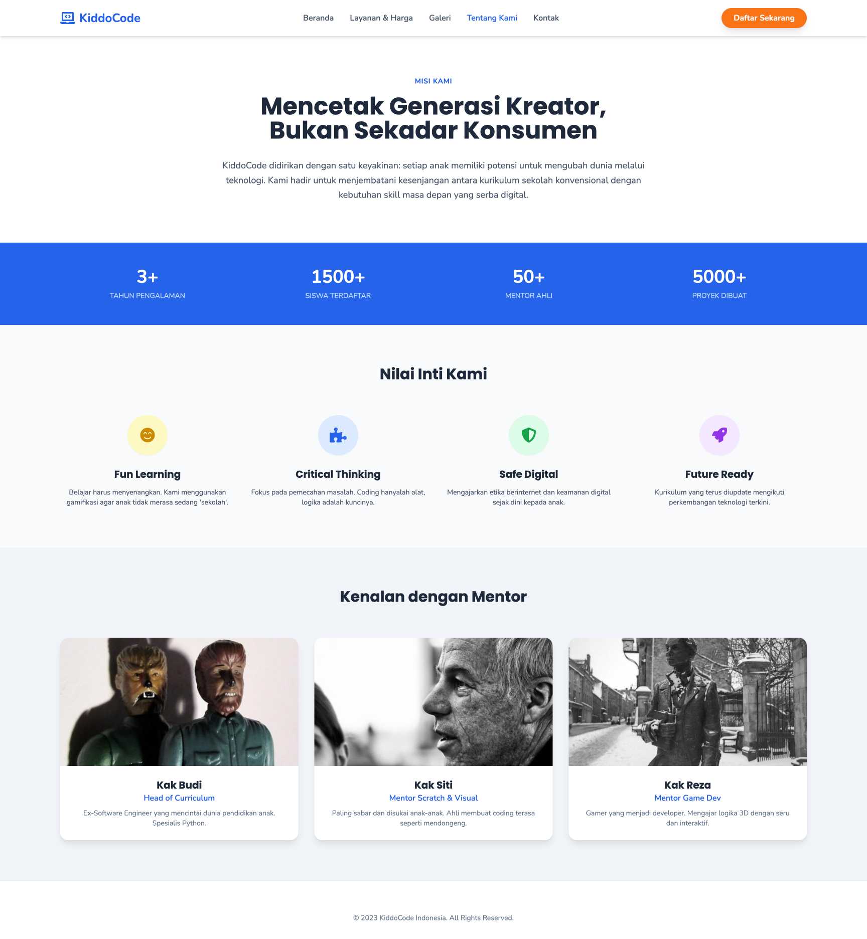 Kursus Coding Anak | About
