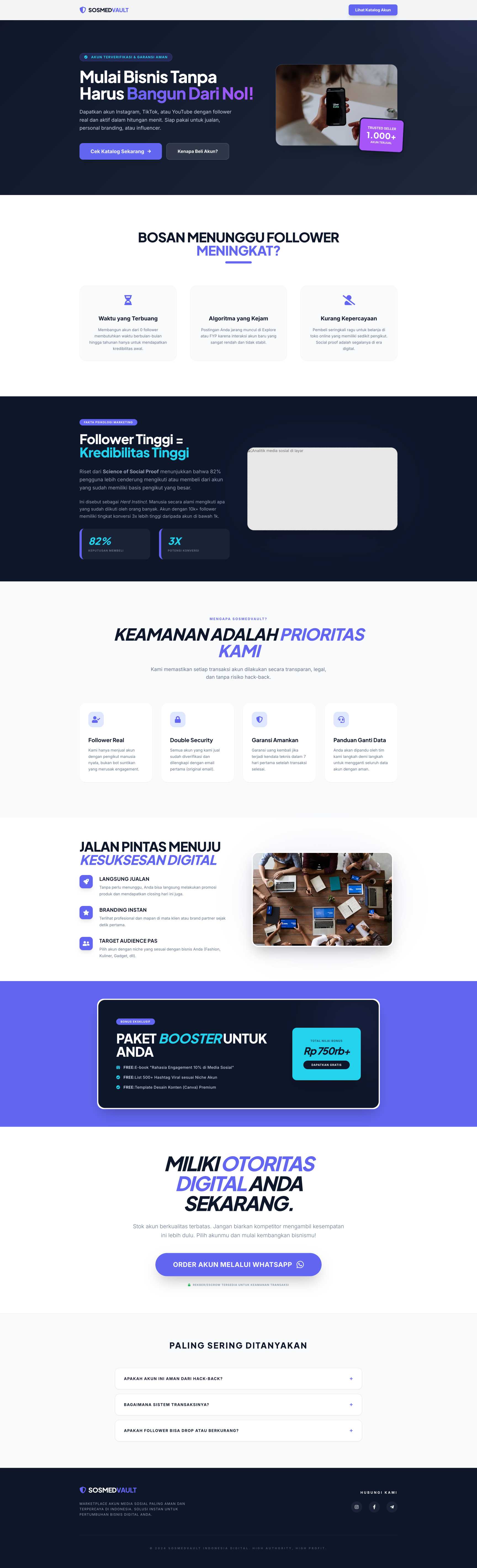 Jual Beli Akun Sosmed