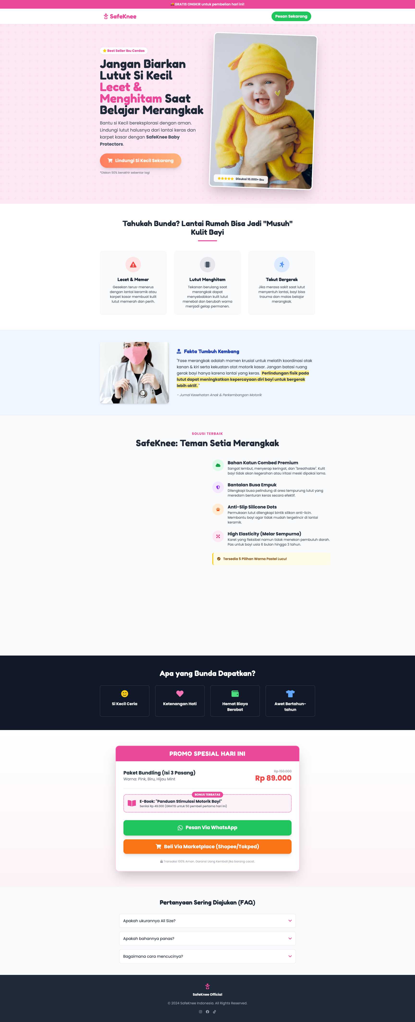 Pelindung Lutut Anak