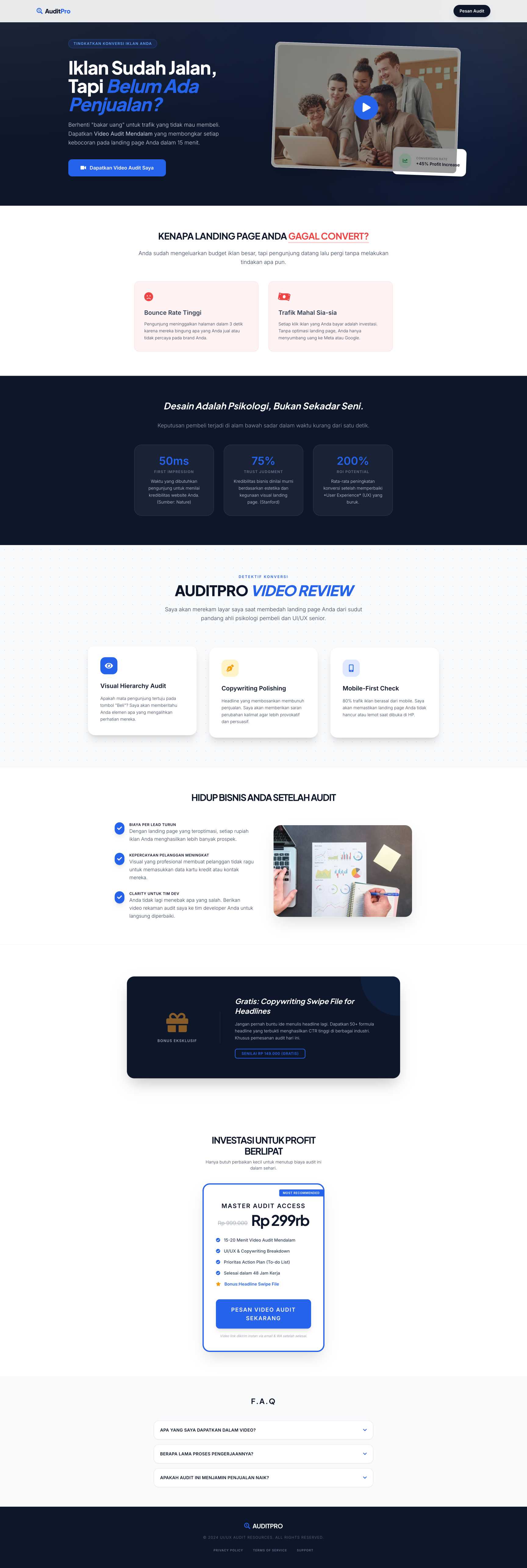 Template Audit Iklan