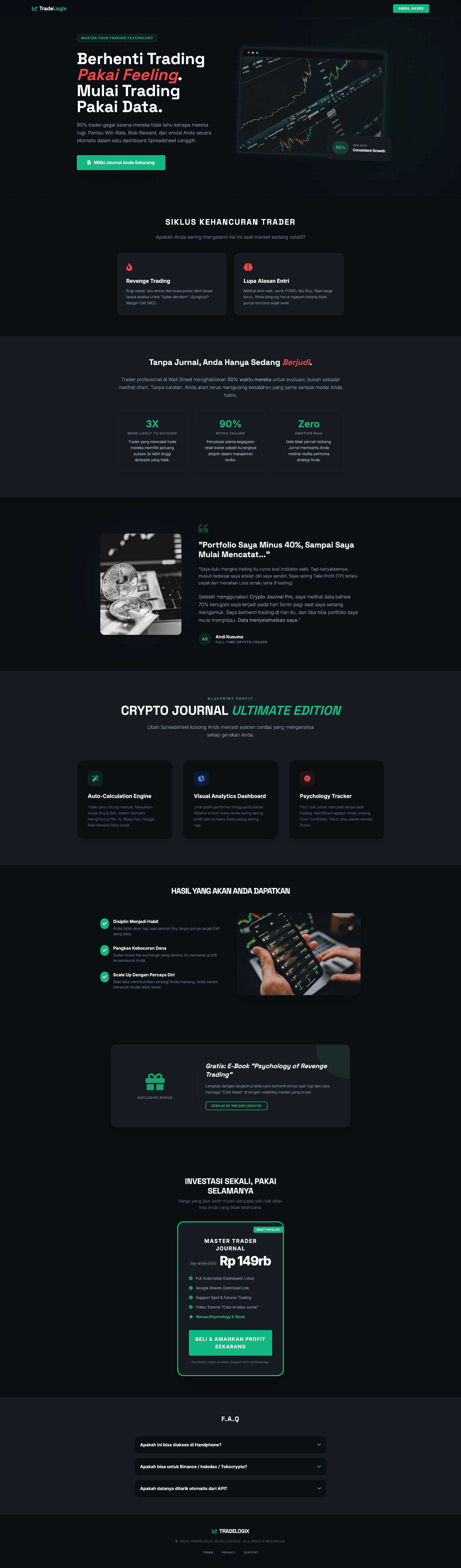 Trading Jurnal Template