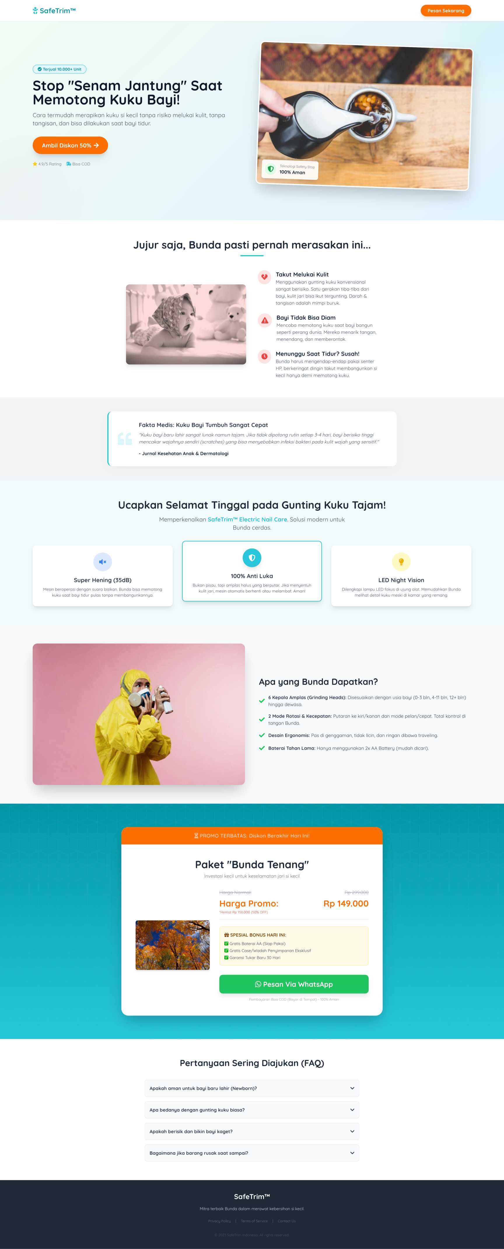 Alat Potong Kuku Elektrik