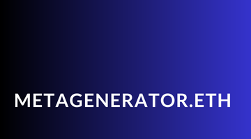 MetaGenerator.eth is For Sale