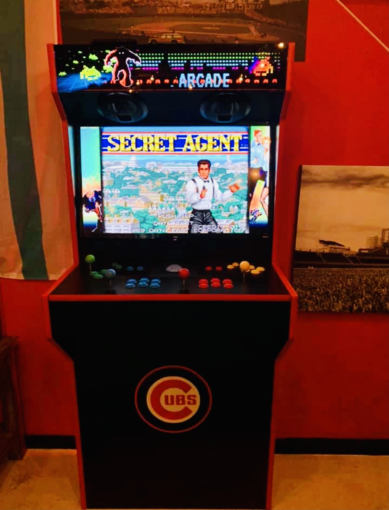 Arcade setup shared by MC