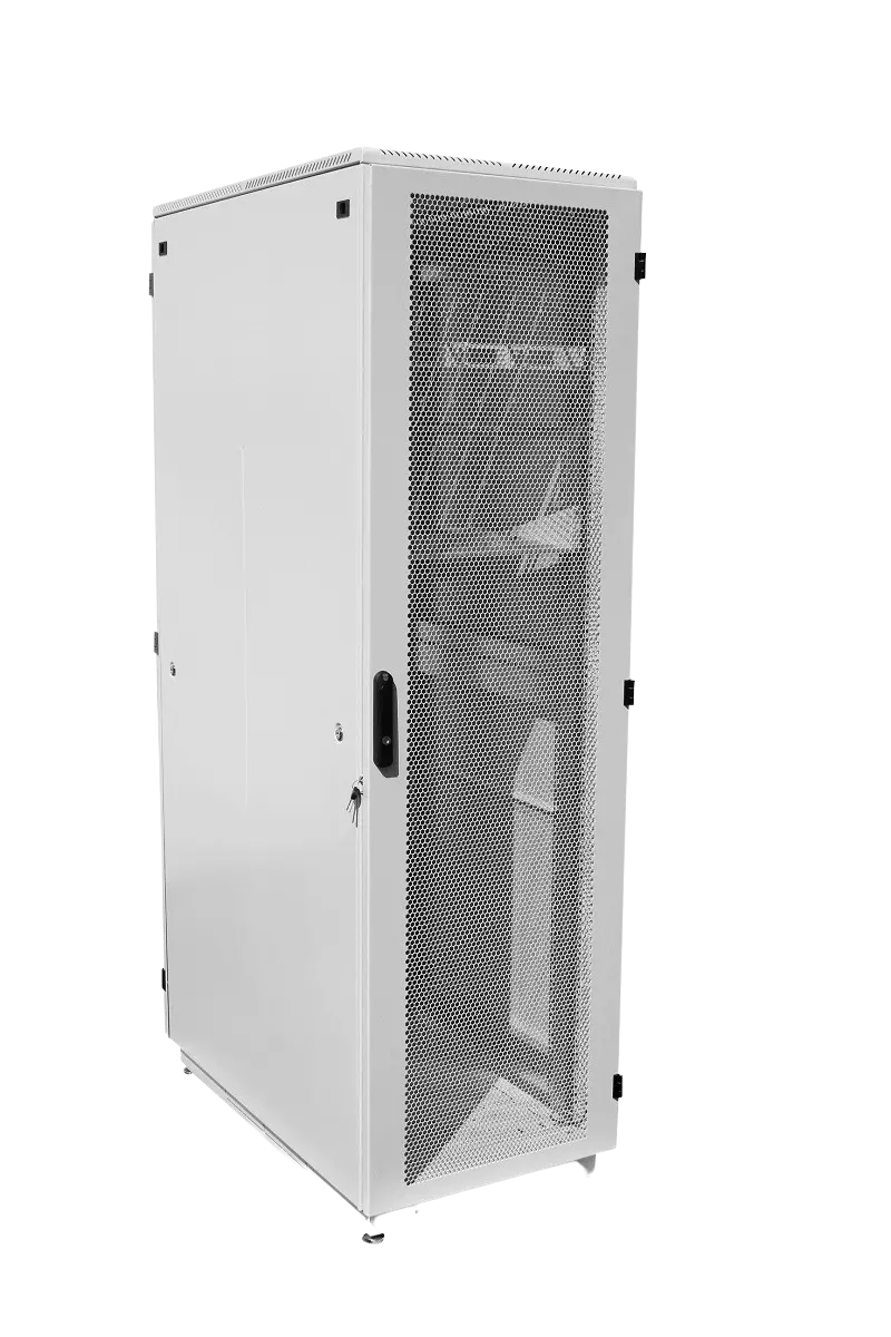 шкаф телекоммуникационный напольный 33u (600 × 800) дверь перфорированная 2 шт.