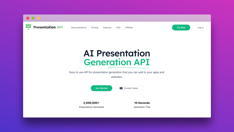 Presentation API