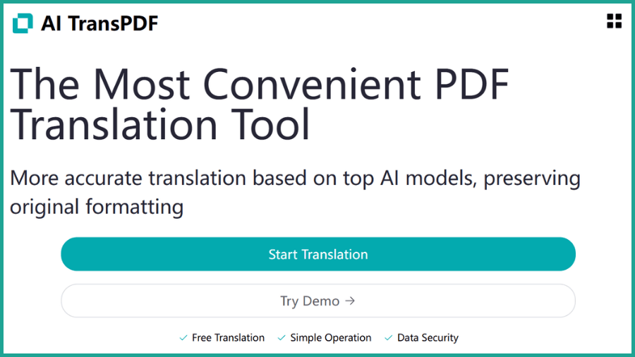 AI TransPDF