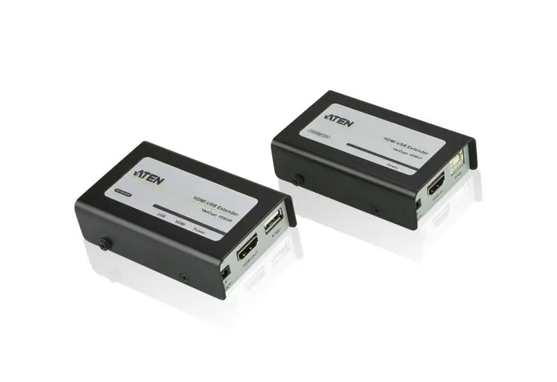 VE803-AT-G — HDMI USB удлинитель по кабелю Cat 5 (1080p@40м)