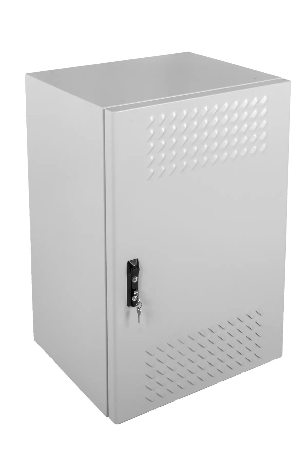 шкаф уличный всепогодный настенный укомплектованный 12u (ш600 × г300), комплектация t1-ip54/55