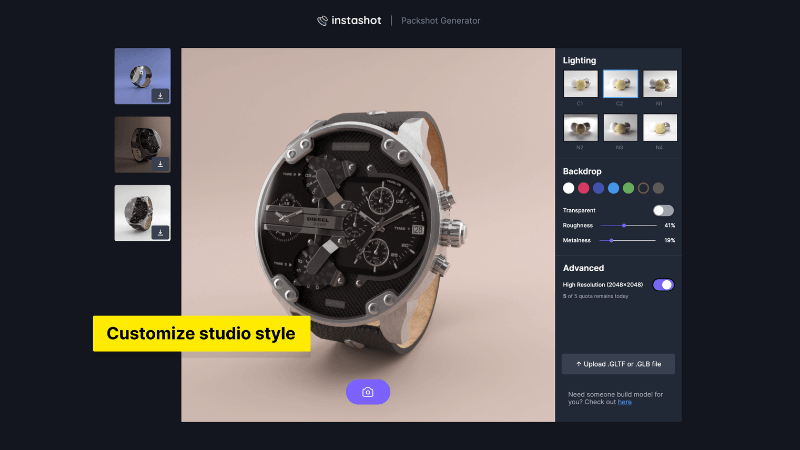 Packshot Maker by Instashot