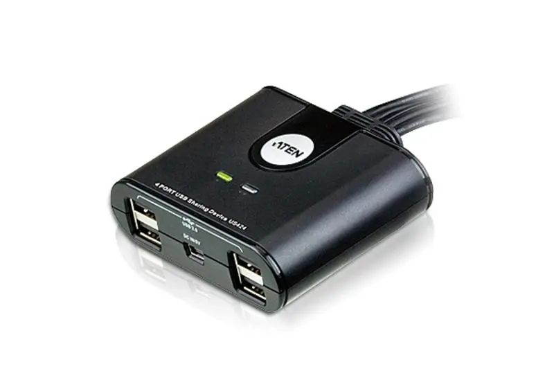 US424-AT — 4-х портовый USB 3.0 переключатель для совместного использования периферийных устройств