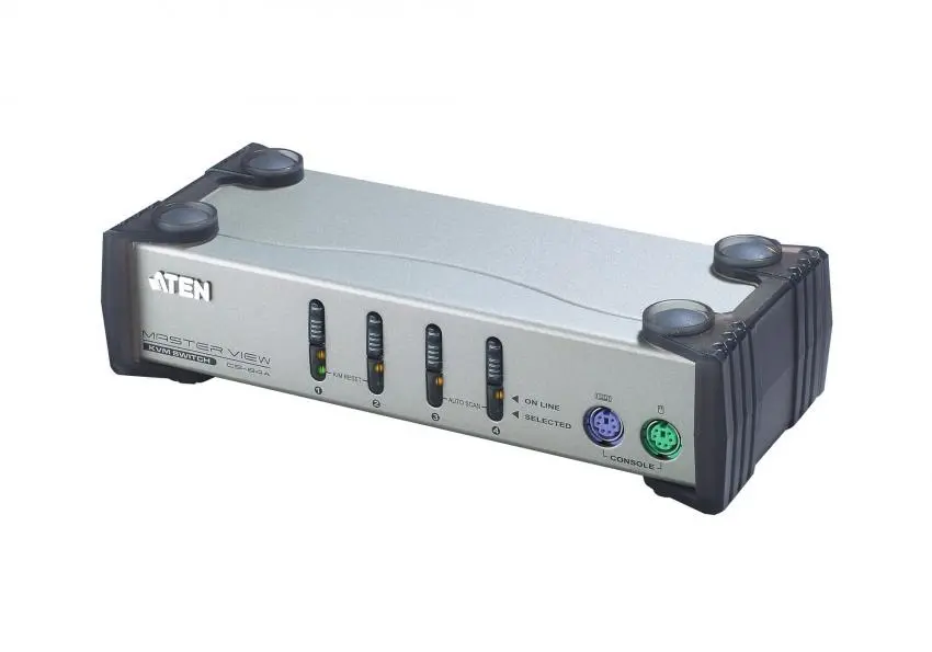 CS84AC-AT — 4-портовый VGA PS/2 KVM переключатель (KVM Switch)