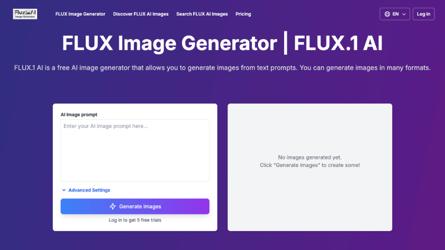 FREE FLUX AI Image Generator | FLUX.1 AI