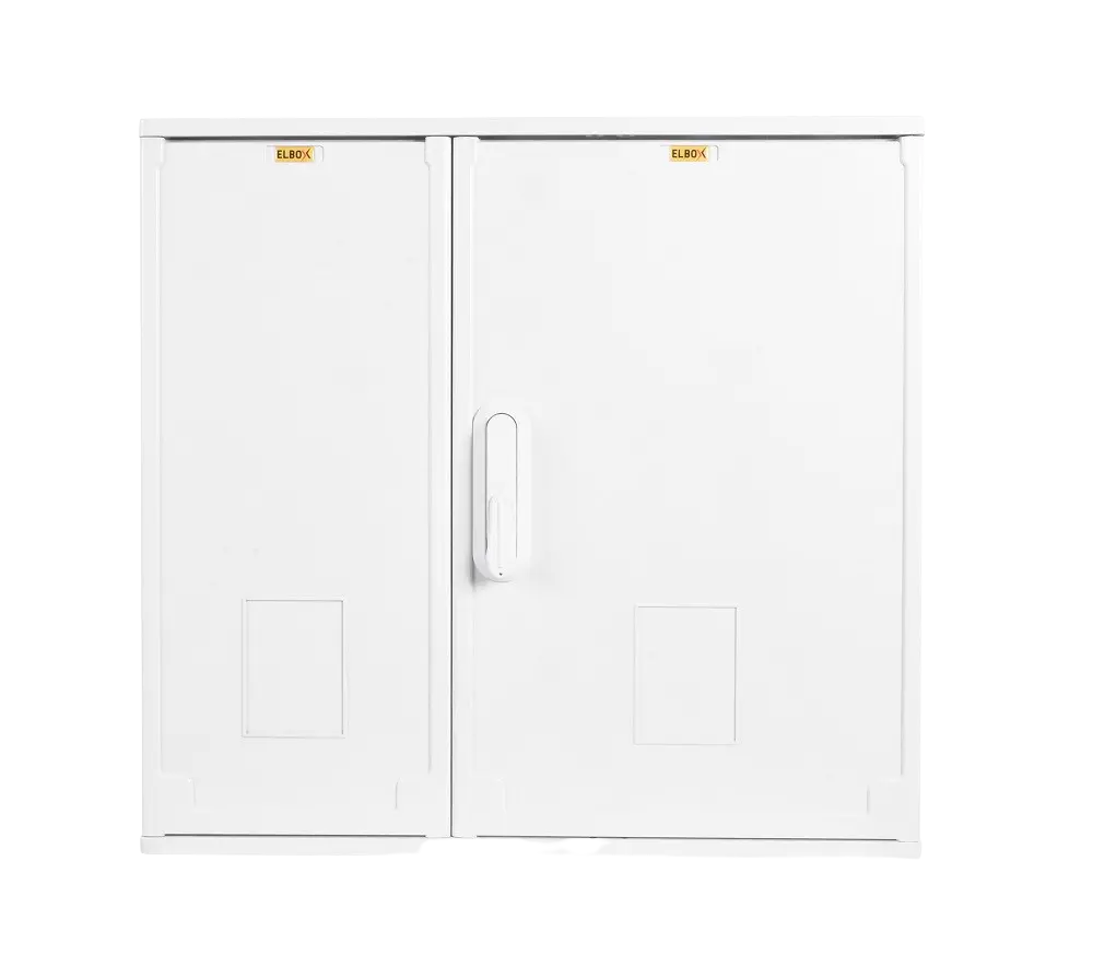 электротехнический шкаф полиэстеровый ip44 (в800*ш600*г250) ep с двумя дверьми, EP-800.600.250-2-IP44