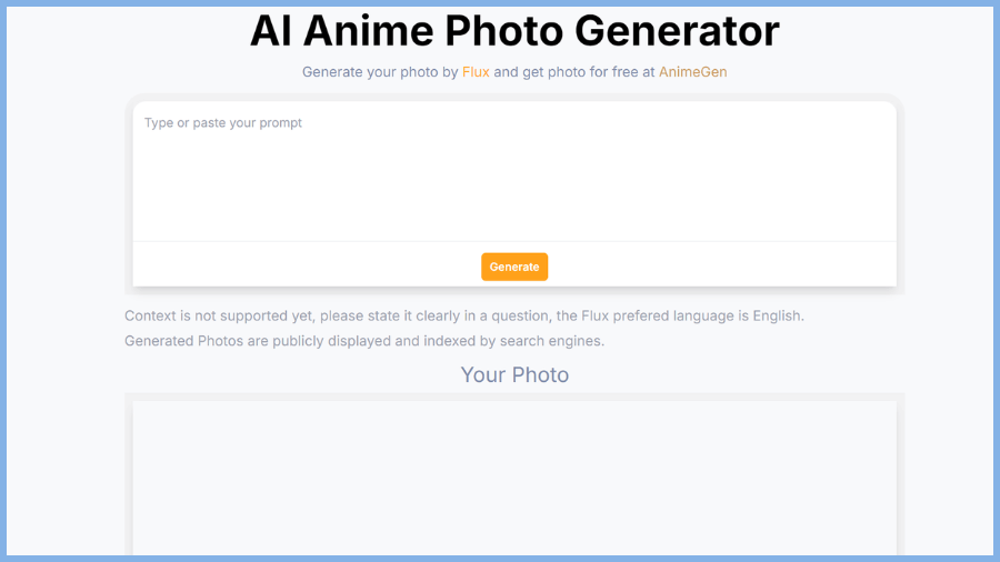 Free AI-Powered Anime Image Generator