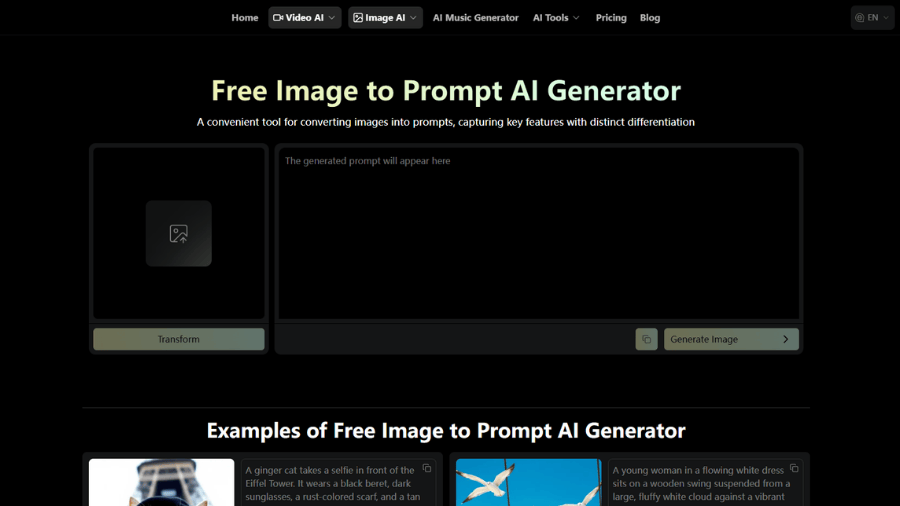 Free Image to Prompt Generator