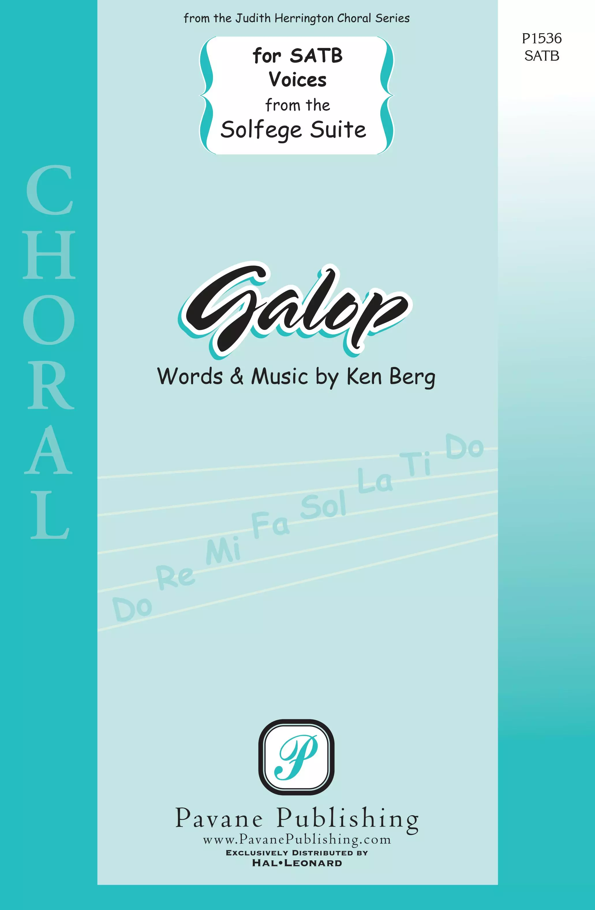 Galop Satb Choral Score Pavane Publishing